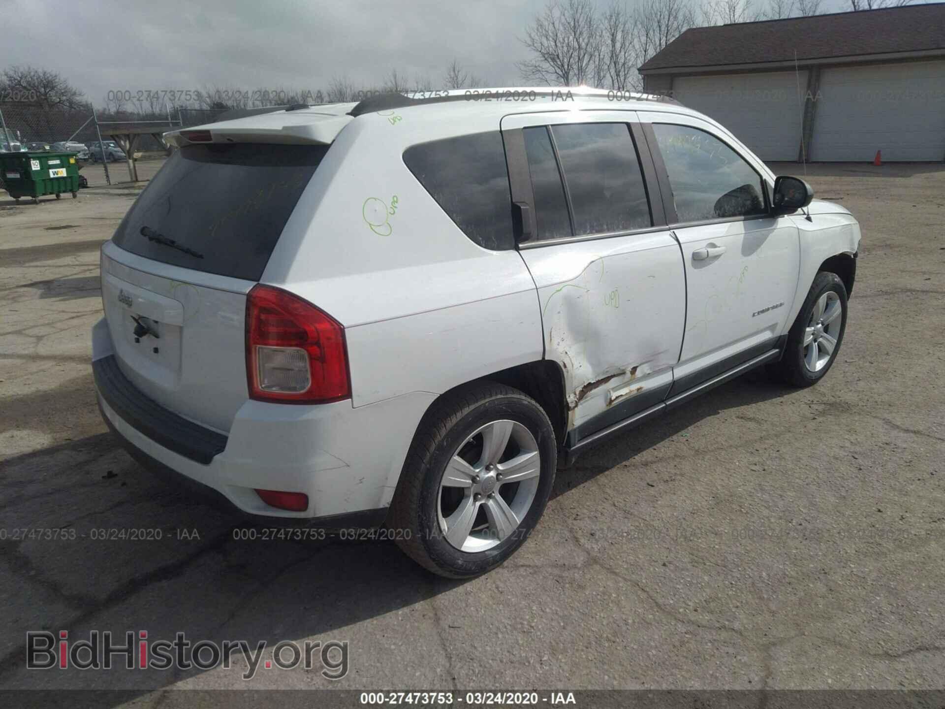 2012 JEEP COMPASS - VIN: 1C4NJCBA5CD500646 - Фото 4