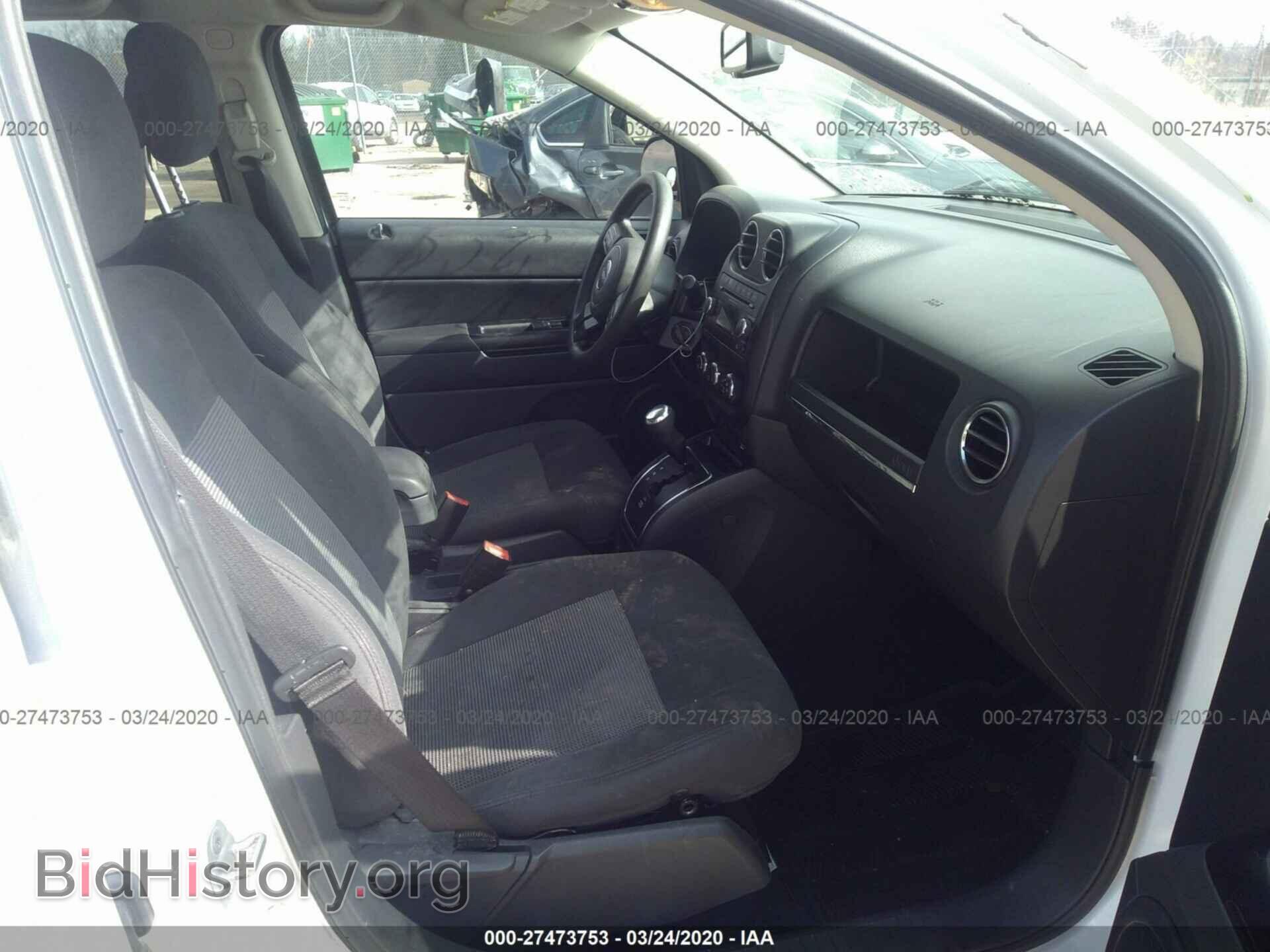 2012 JEEP COMPASS - VIN: 1C4NJCBA5CD500646 - Фото 5