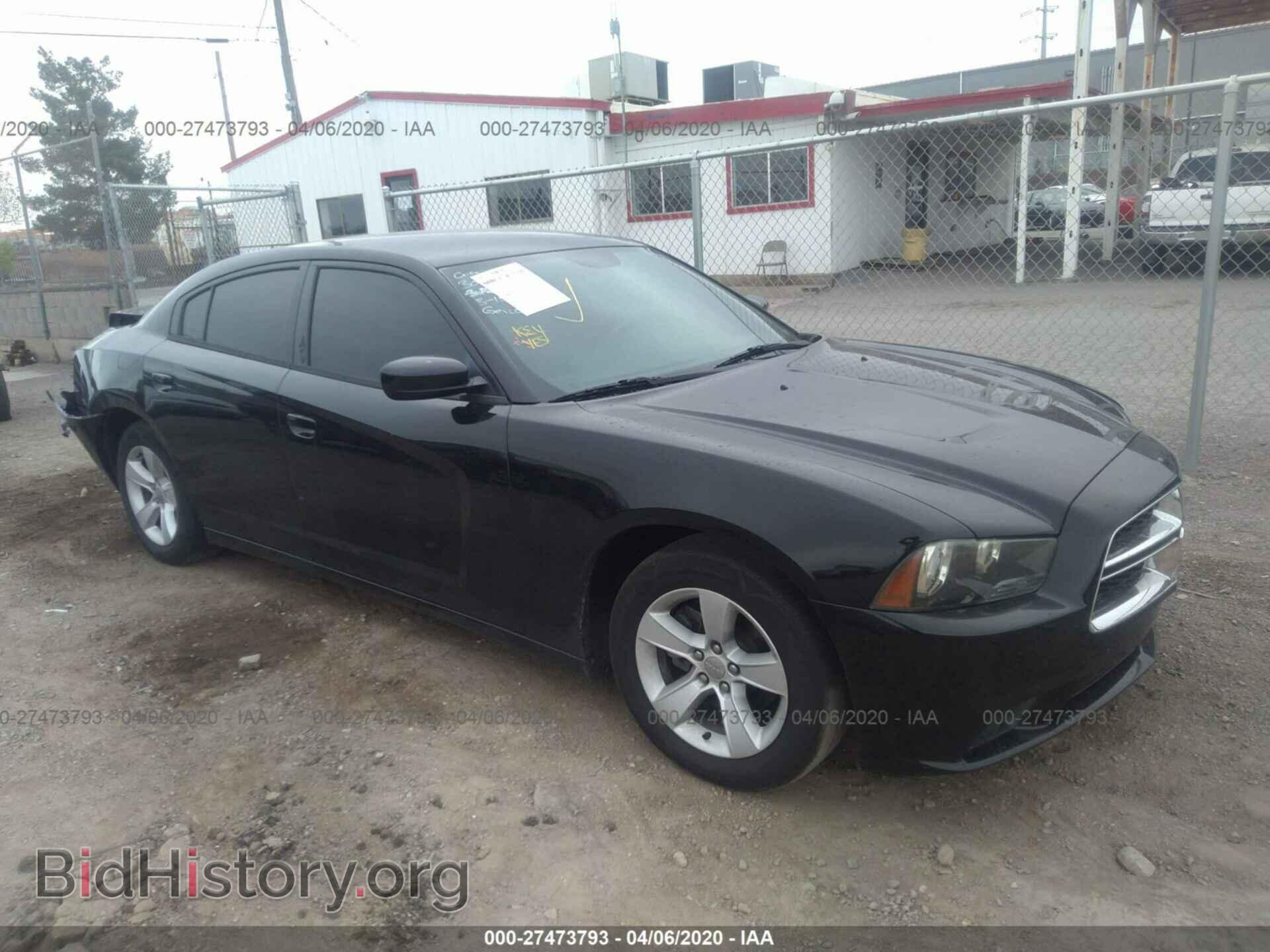 Фотография 2C3CDXHG7CH167357 - DODGE CHARGER 2012