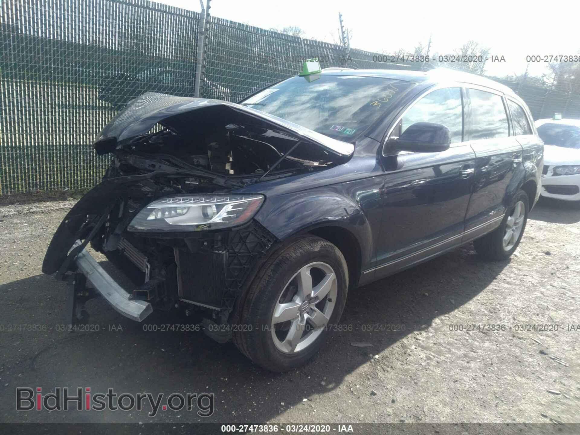 2015 AUDI Q7 - VIN: WA1LGAFE1FD019802 - Фото 2