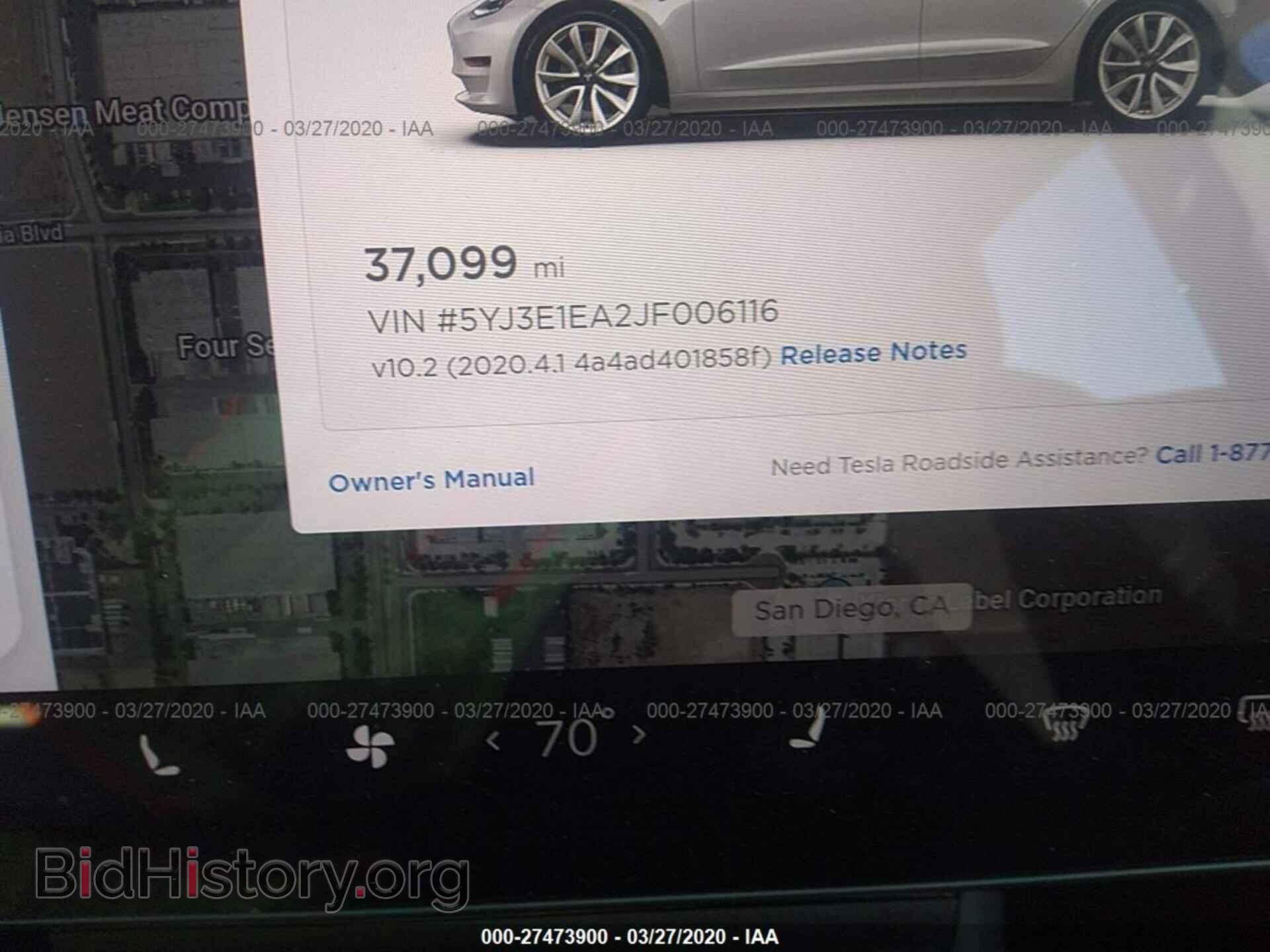 2018 TESLA MODEL 3 - VIN: 5YJ3E1EA2JF006116 - Photo 7