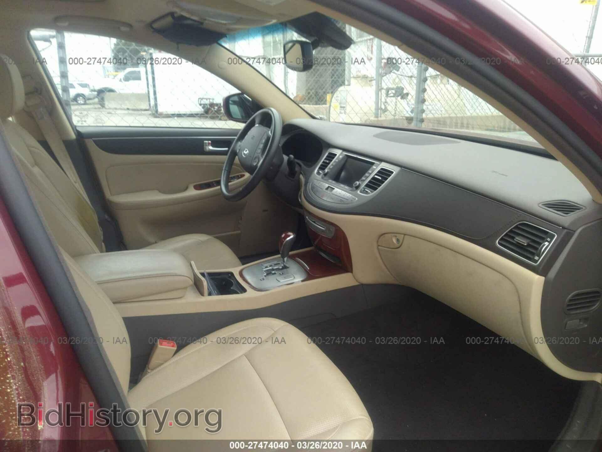 2012 HYUNDAI GENESIS - VIN: KMHGC4DD2CU164904 - Фото 5