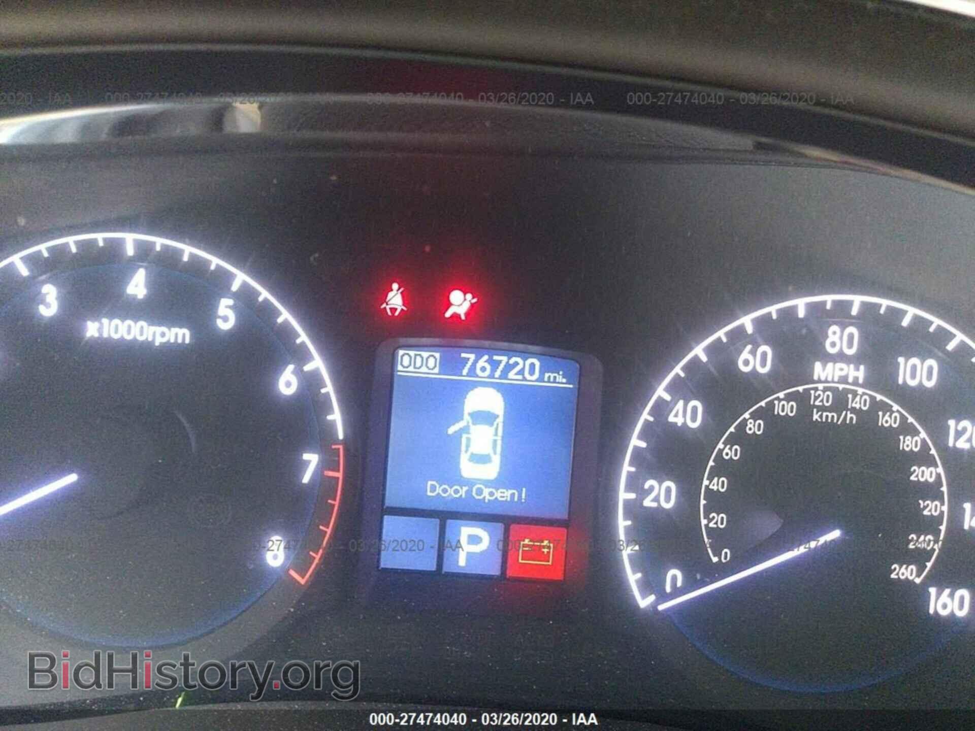 2012 HYUNDAI GENESIS - VIN: KMHGC4DD2CU164904 - Фото 7