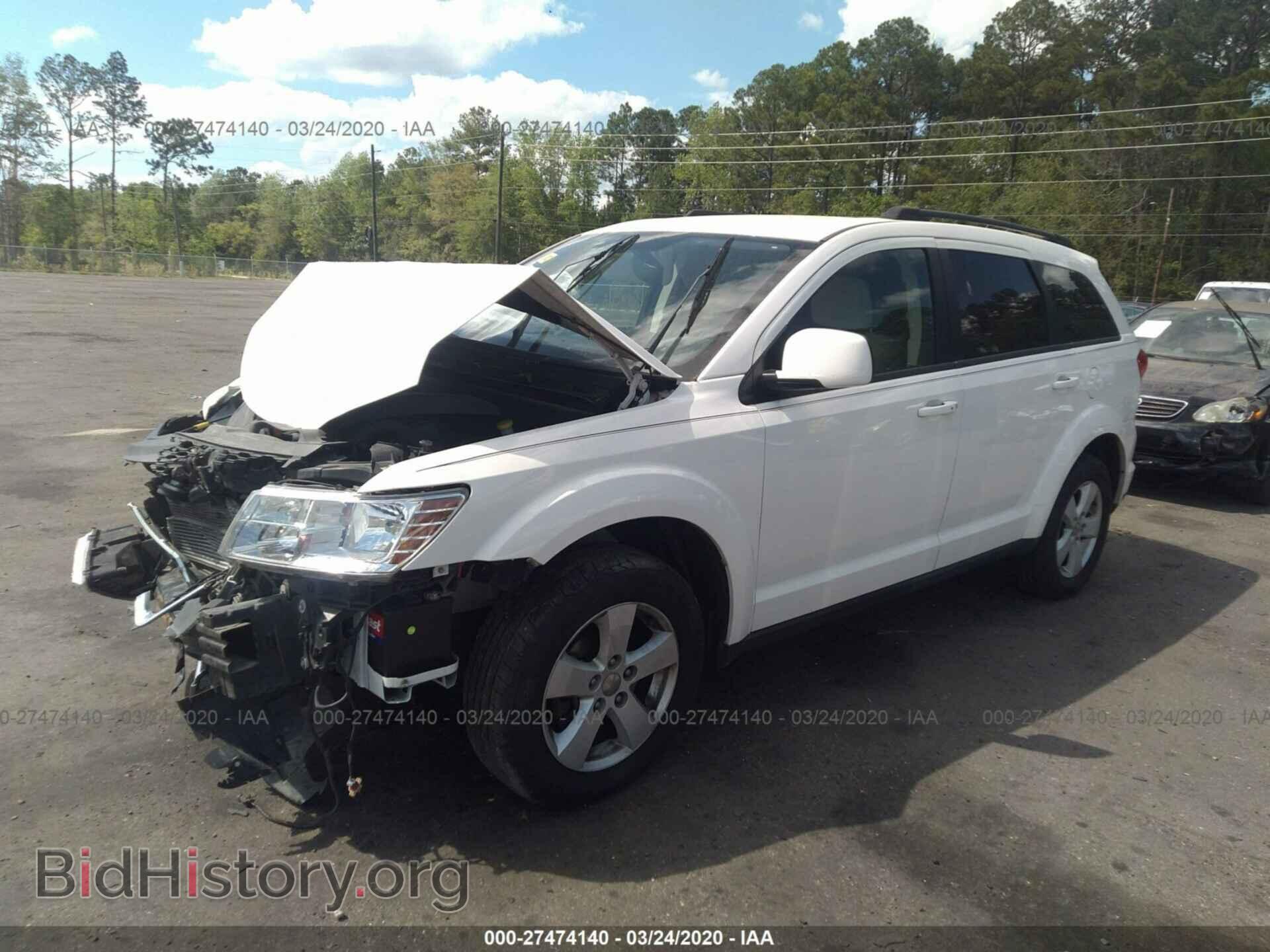 2011 DODGE JOURNEY - VIN: 3D4PG1FGXBT554661 - Фото 2