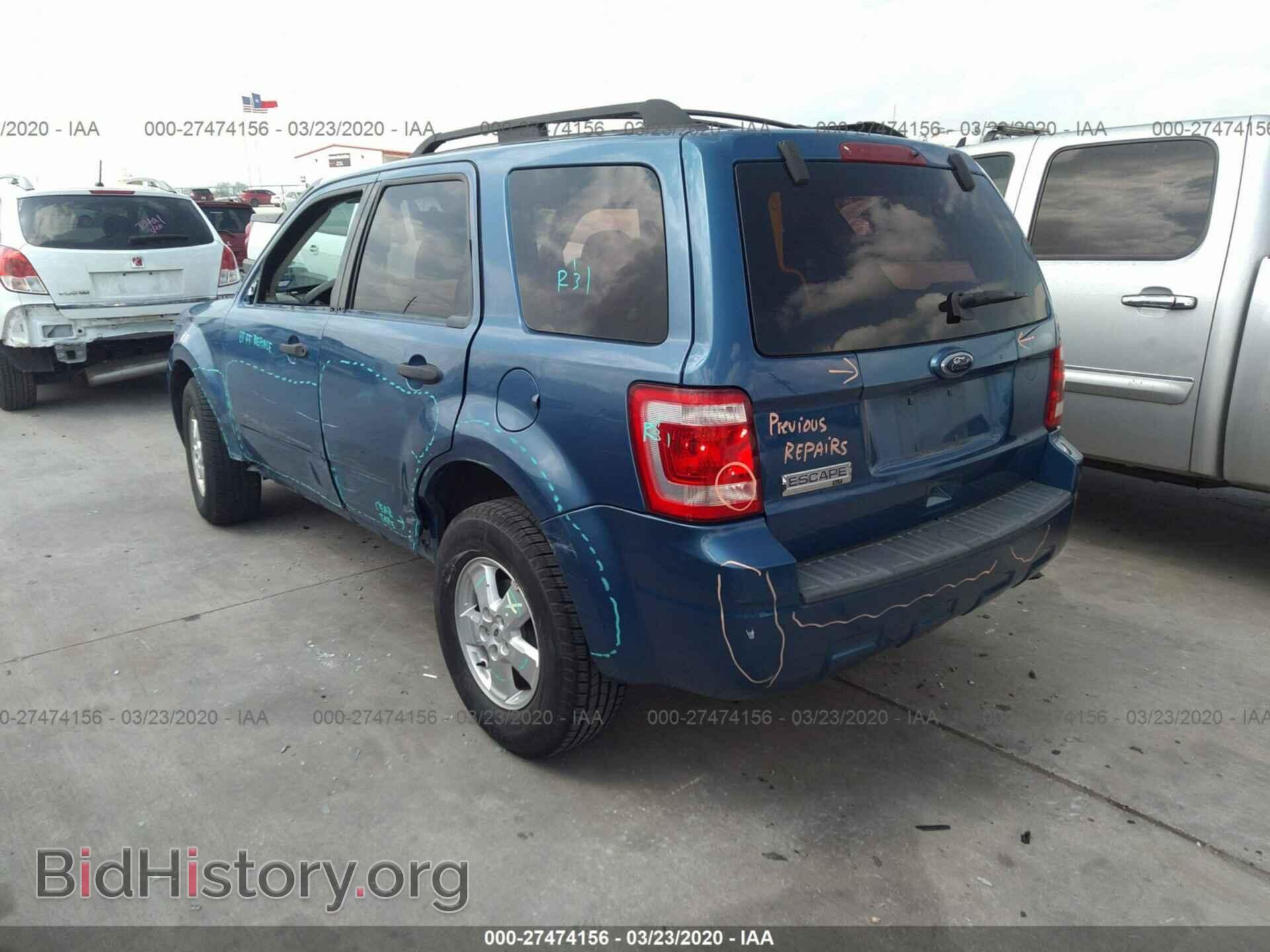 2009 FORD ESCAPE - VIN: 1FMCU02719KB79061 - Photo 3