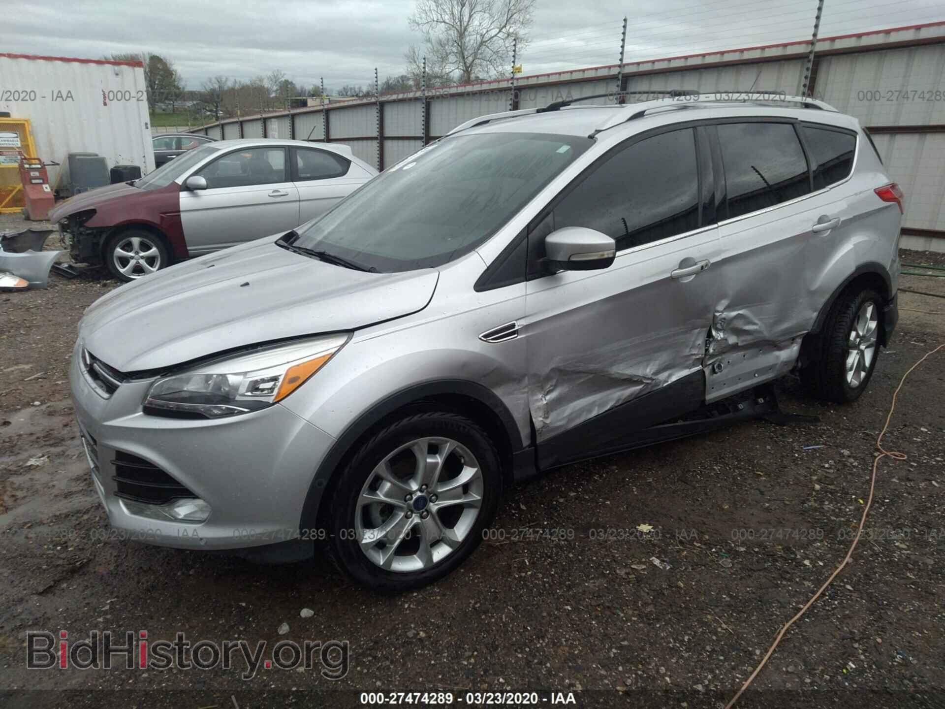 2014 FORD ESCAPE - VIN: 1FMCU0JX9EUA62344 - Фото 2