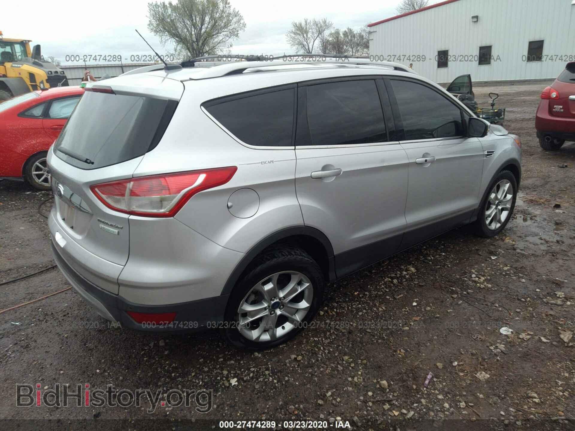 2014 FORD ESCAPE - VIN: 1FMCU0JX9EUA62344 - Фото 4
