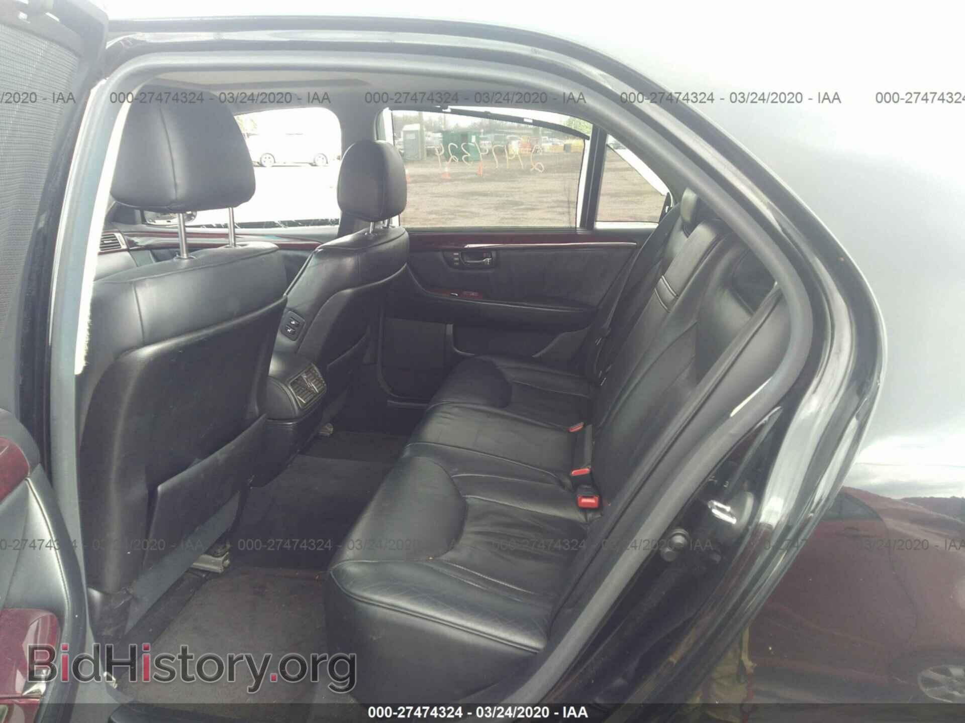 2002 LEXUS LS - VIN: JTHBN30F520084897 - Photo 8