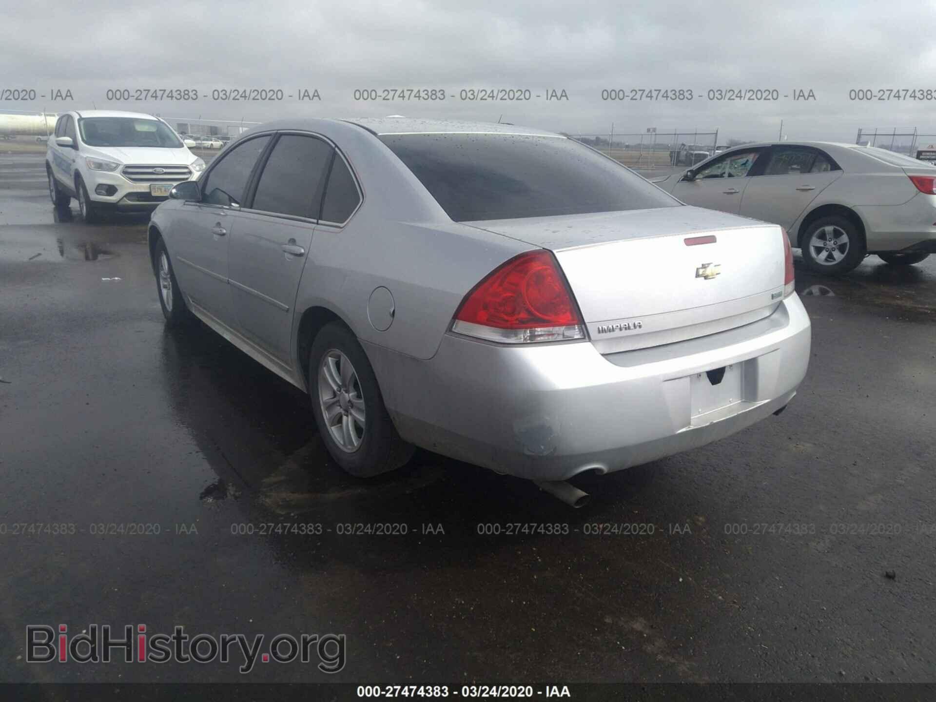 2012 CHEVROLET IMPALA - VIN: 2G1WF5E38C1236616 - Фото 3