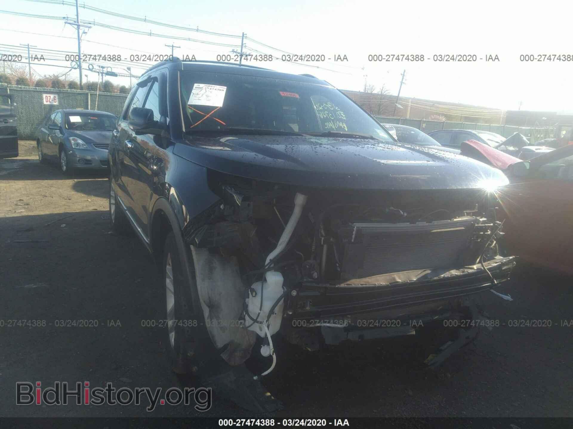 Photo 1FM5K8D8XEGB66017 - FORD EXPLORER 2014