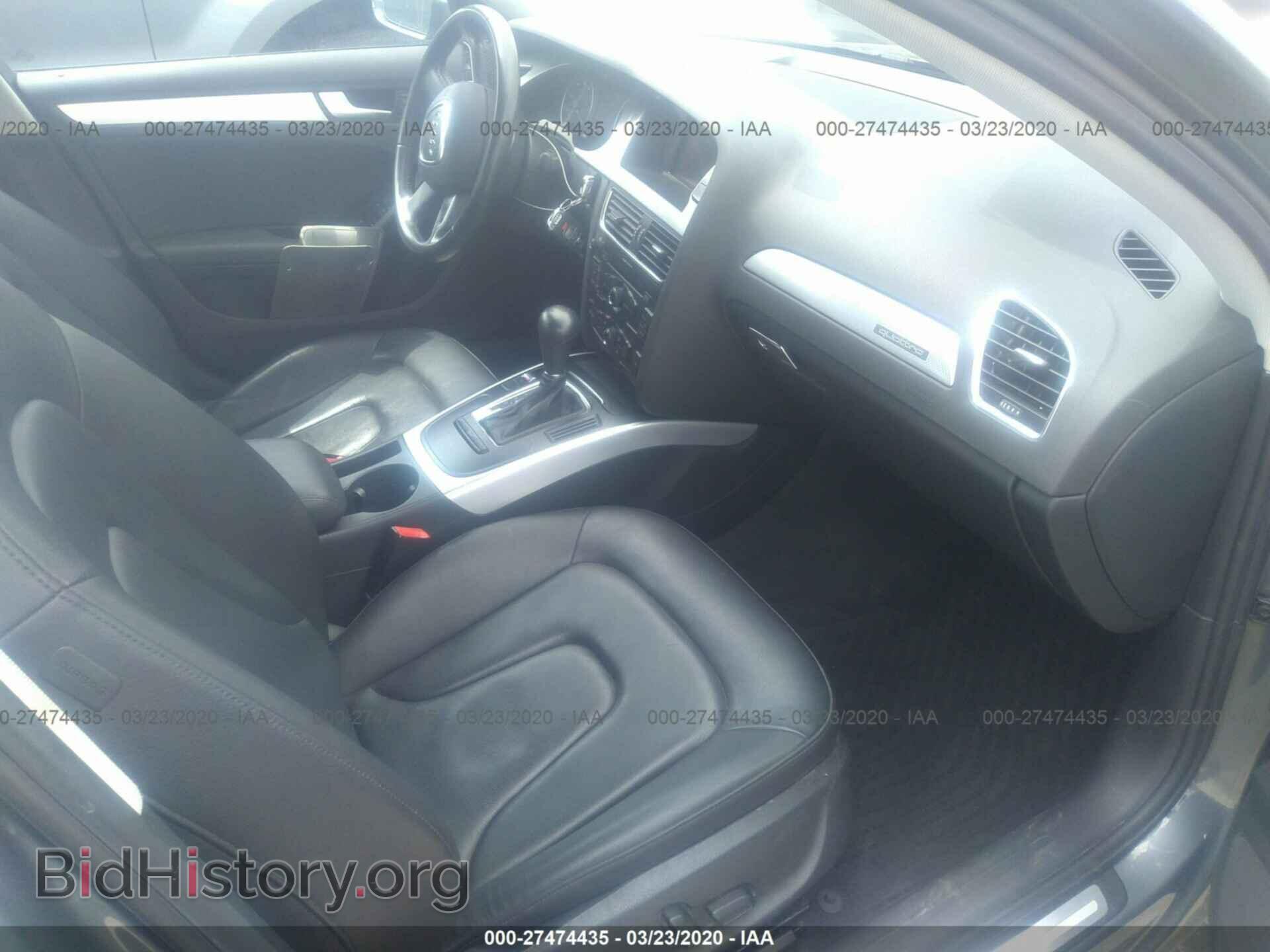 2012 AUDI A4 - VIN: WAUBFAFL8CN010357 - Photo 5
