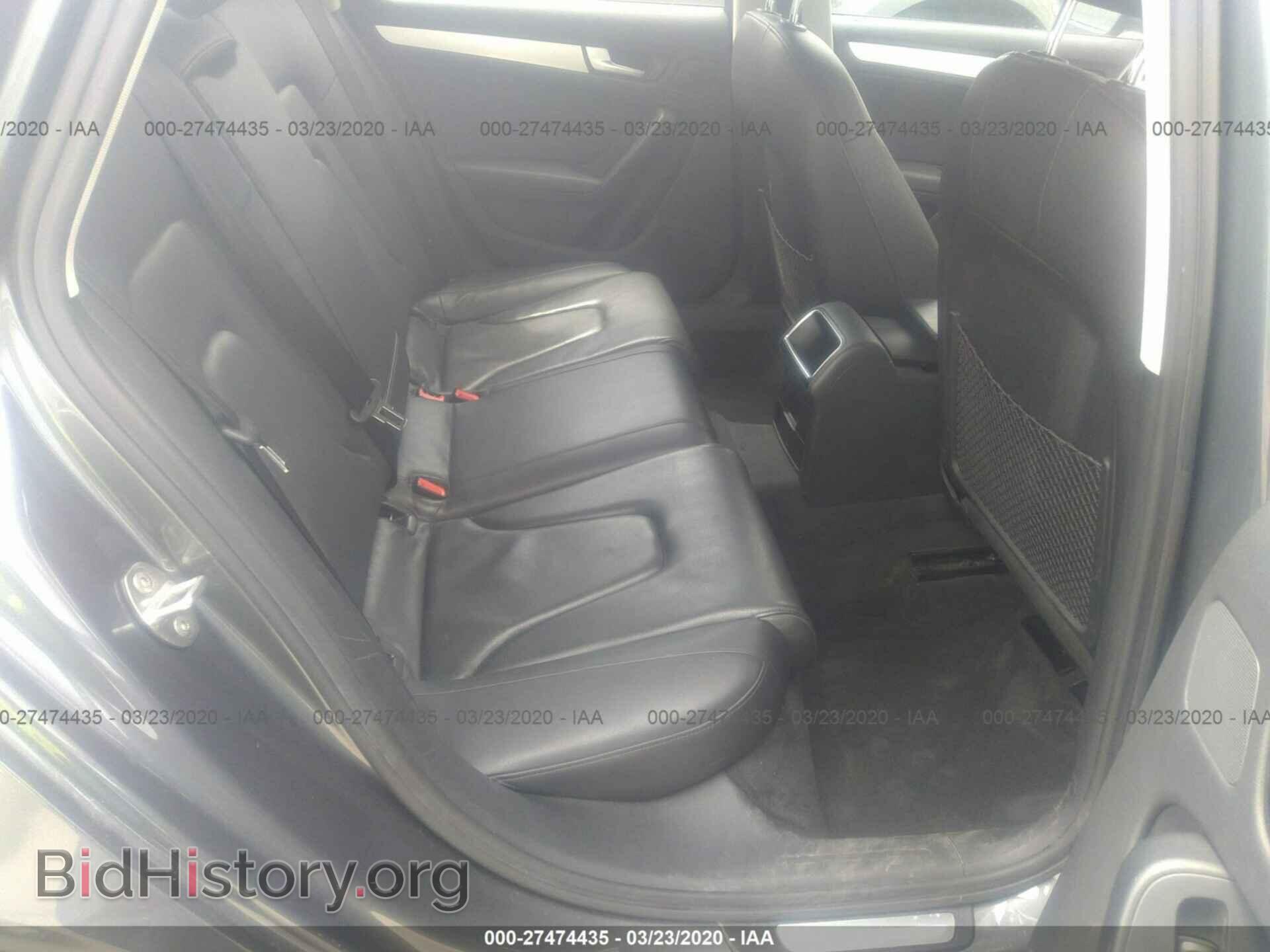 2012 AUDI A4 - VIN: WAUBFAFL8CN010357 - Photo 8