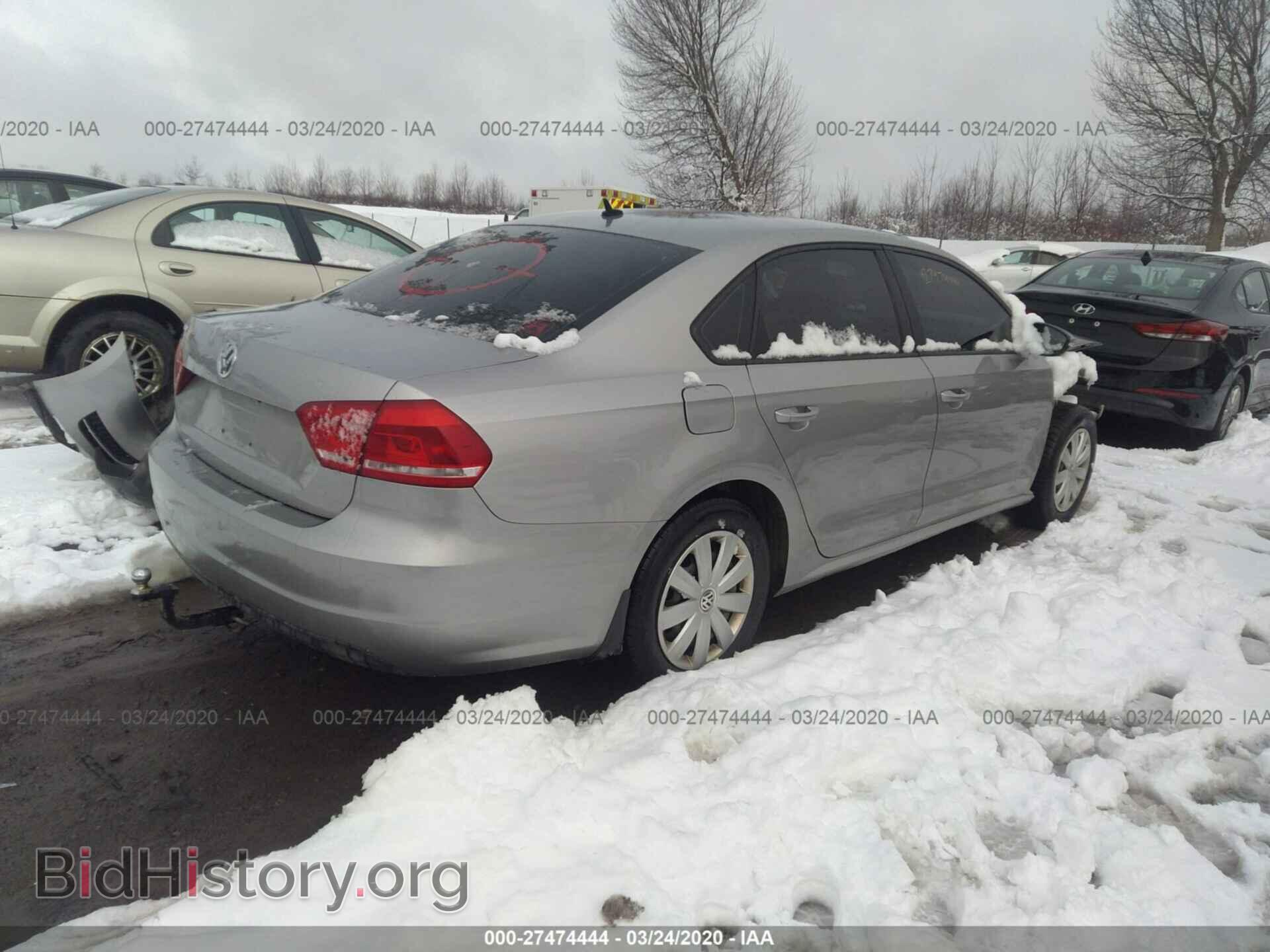 2012 VOLKSWAGEN PASSAT - VIN: 1VWAP7A33CC003959 - Фото 4