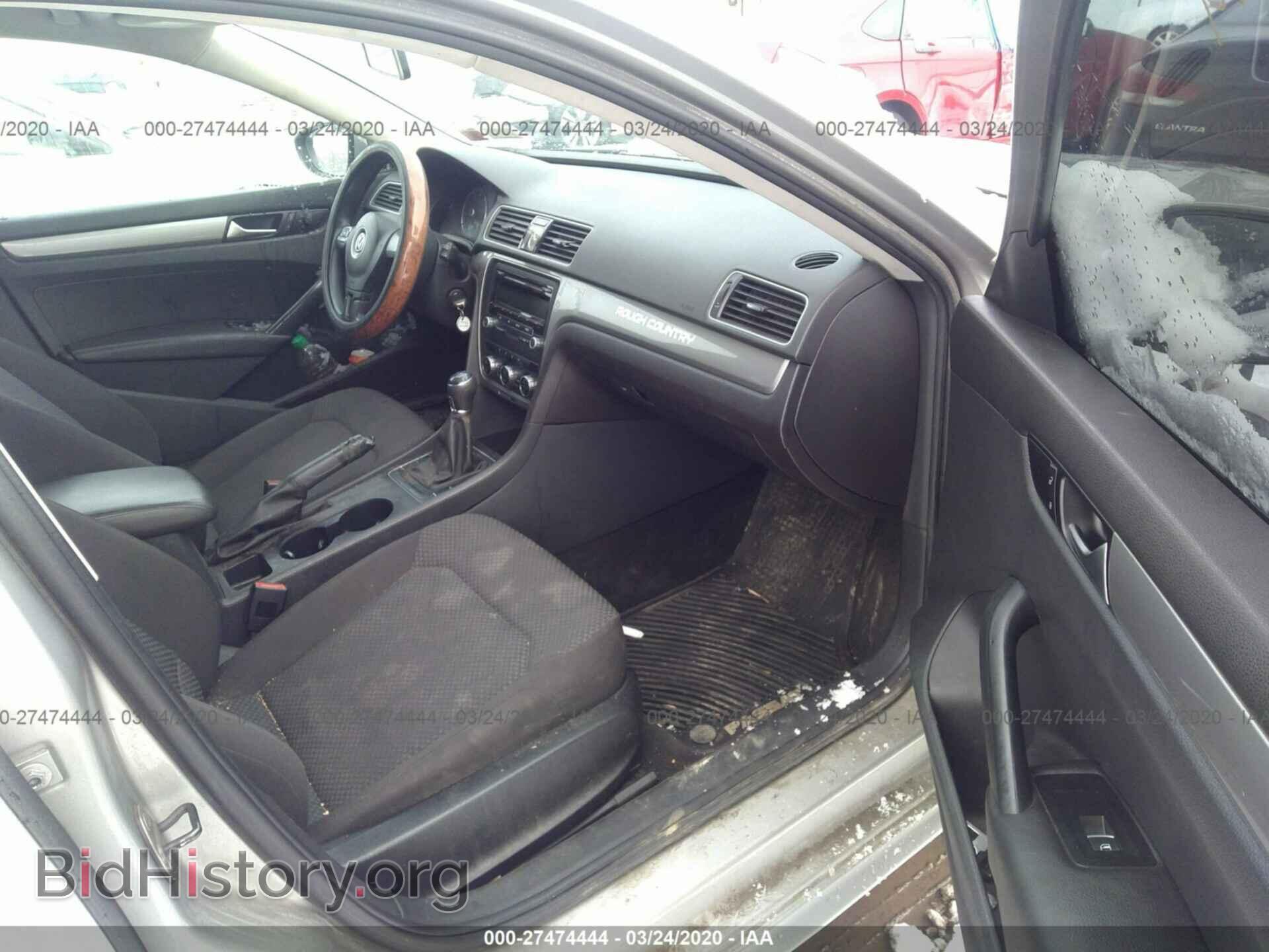 2012 VOLKSWAGEN PASSAT - VIN: 1VWAP7A33CC003959 - Фото 5