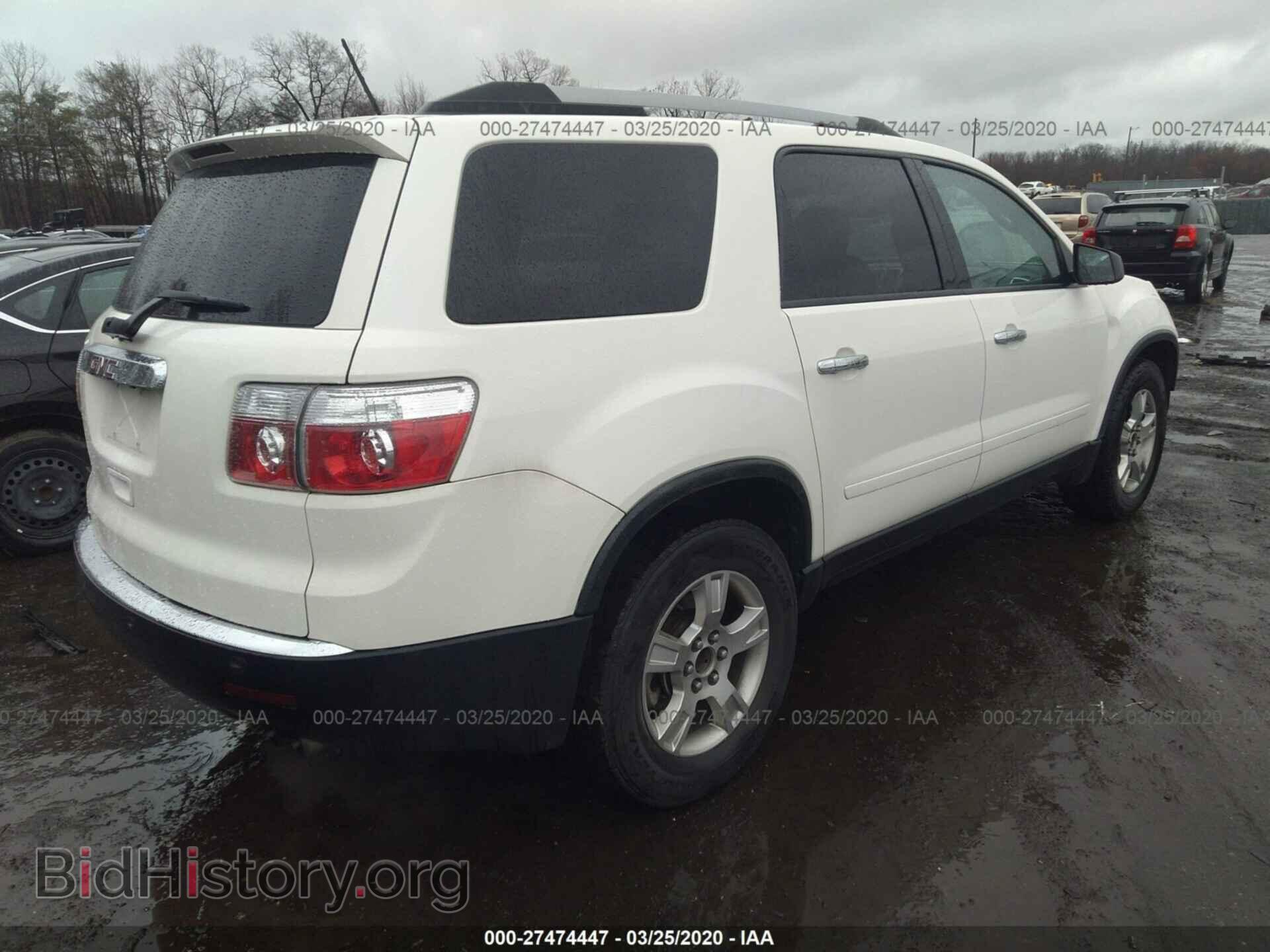 2011 GMC ACADIA - VIN: 1GKKRPED7BJ150174 - Фото 4