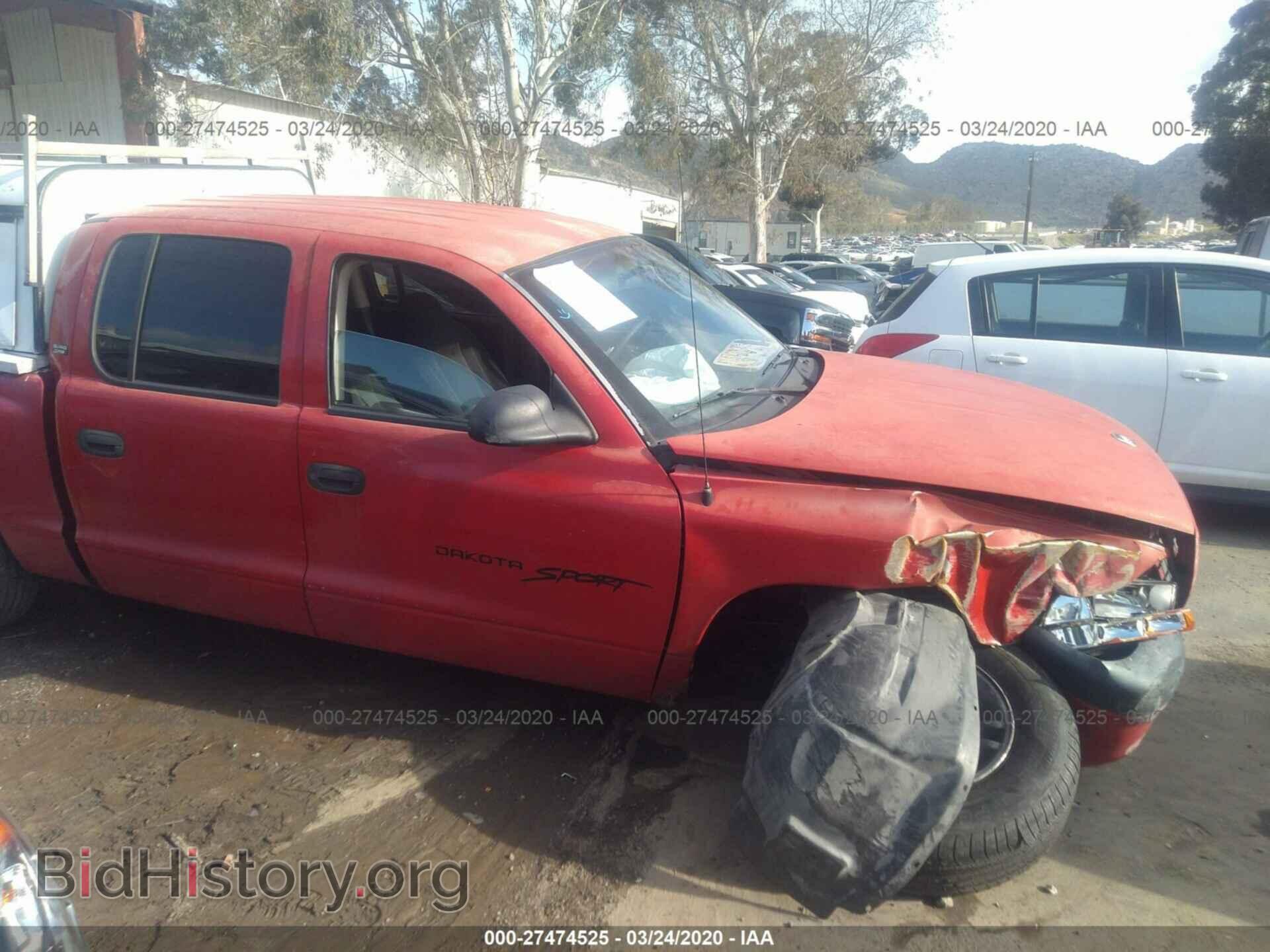 2001 DODGE DAKOTA - VIN: 1B7GL2AX81S140185 - Фото 6