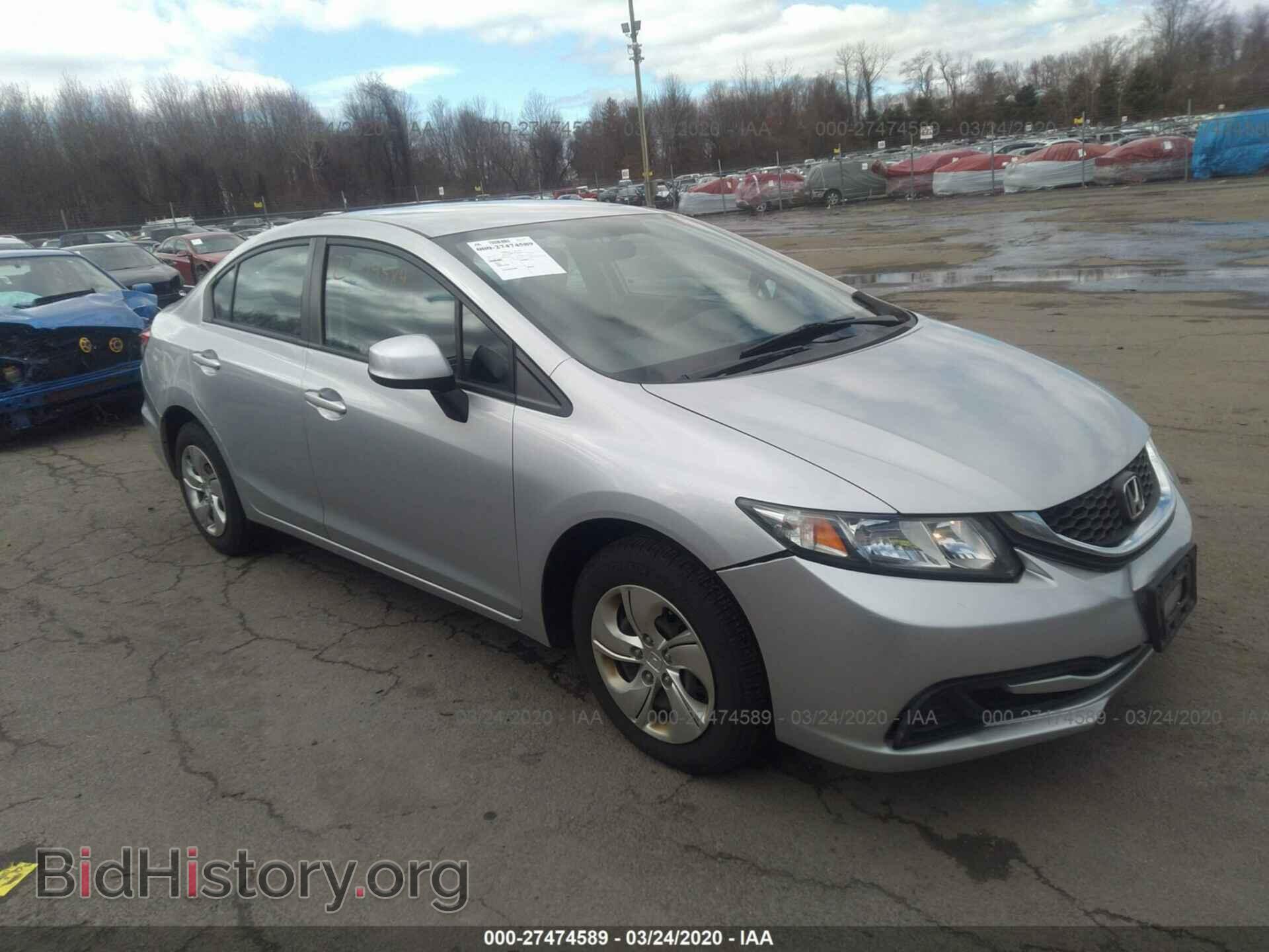 Фотография 2HGFB2F58DH567983 - HONDA CIVIC 2013
