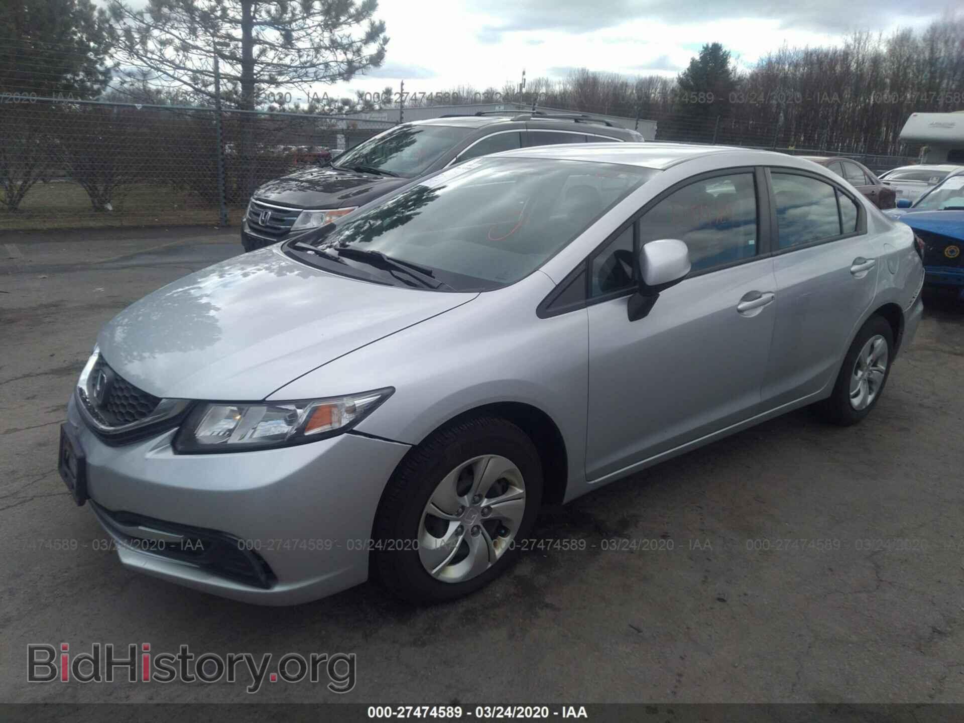 2013 HONDA CIVIC - VIN: 2HGFB2F58DH567983 - Photo 2