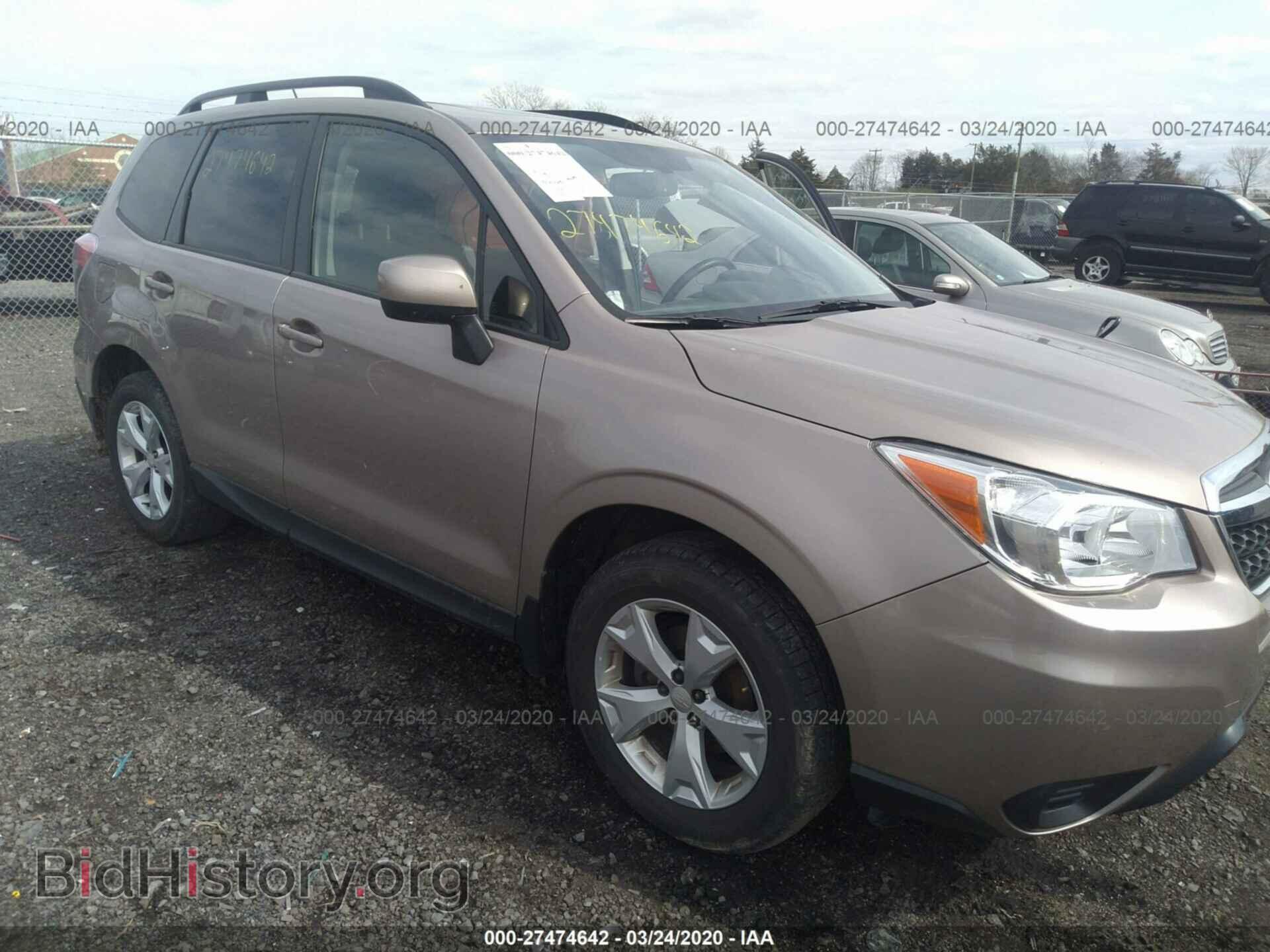 Photo JF2SJADC2FG835003 - SUBARU FORESTER 2015