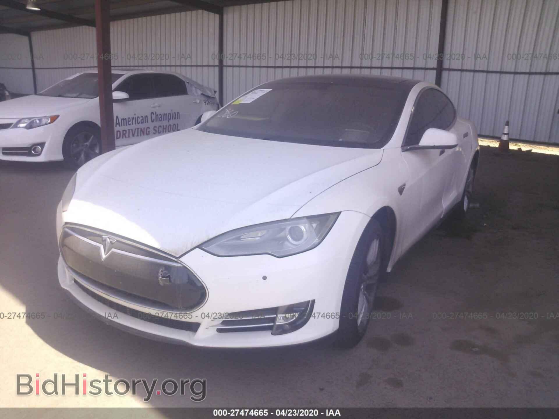 2013 TESLA MODEL S - VIN: 5YJSA1CN6DFP28920 - Photo 2