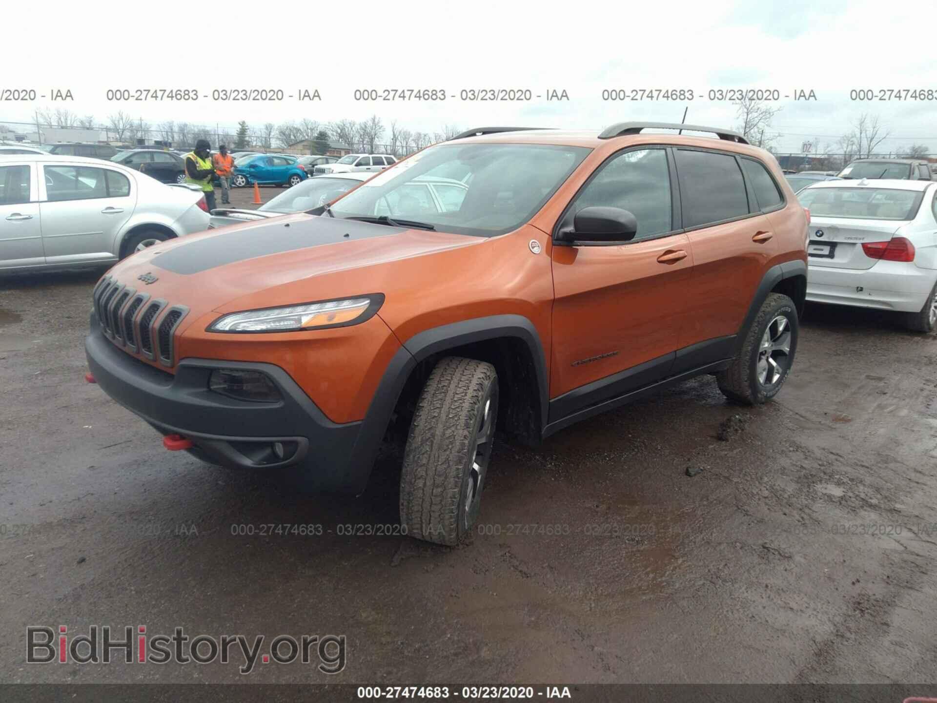 2016 JEEP CHEROKEE - VIN: 1C4PJMBS4GW242296 - Фото 2