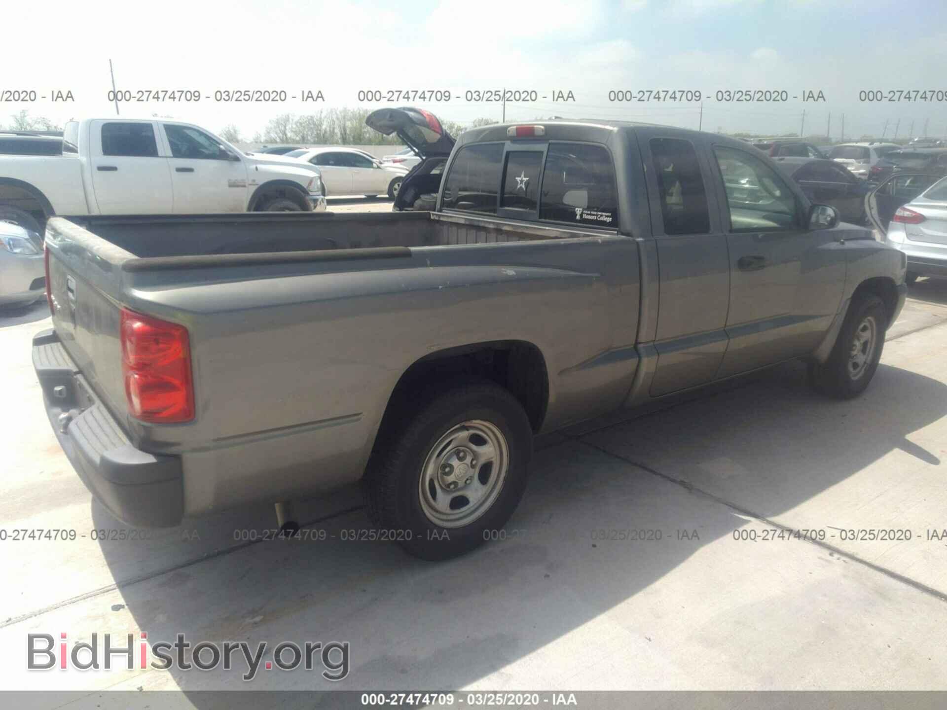 2007 DODGE DAKOTA - VIN: 1D7HE22K37S195109 - Фото 4