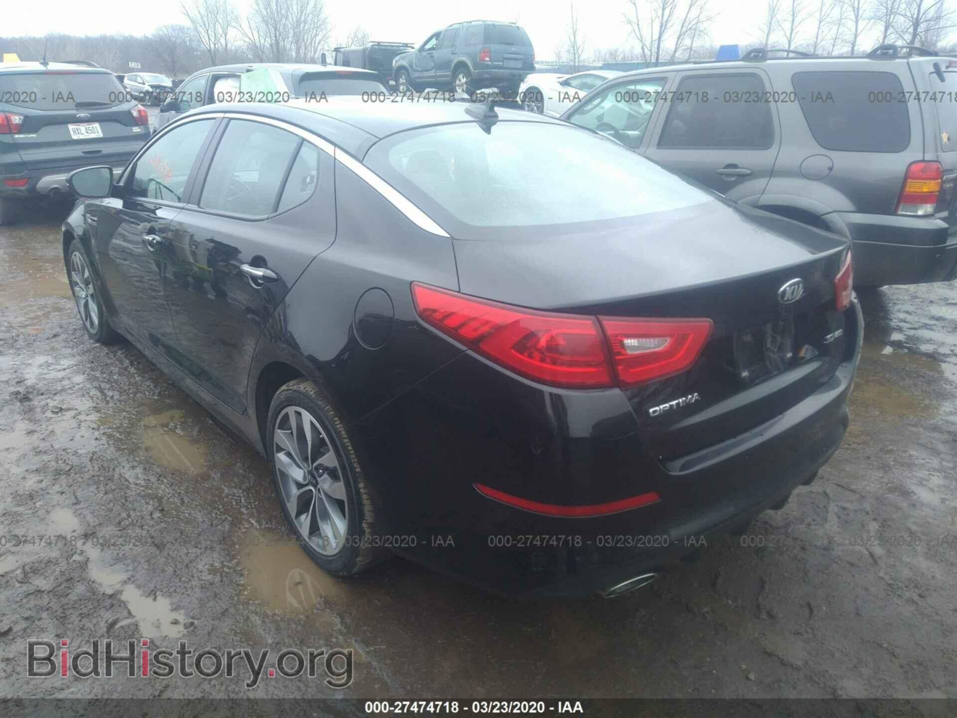 2014 KIA OPTIMA - VIN: 5XXGR4A77EG261462 - Фото 3