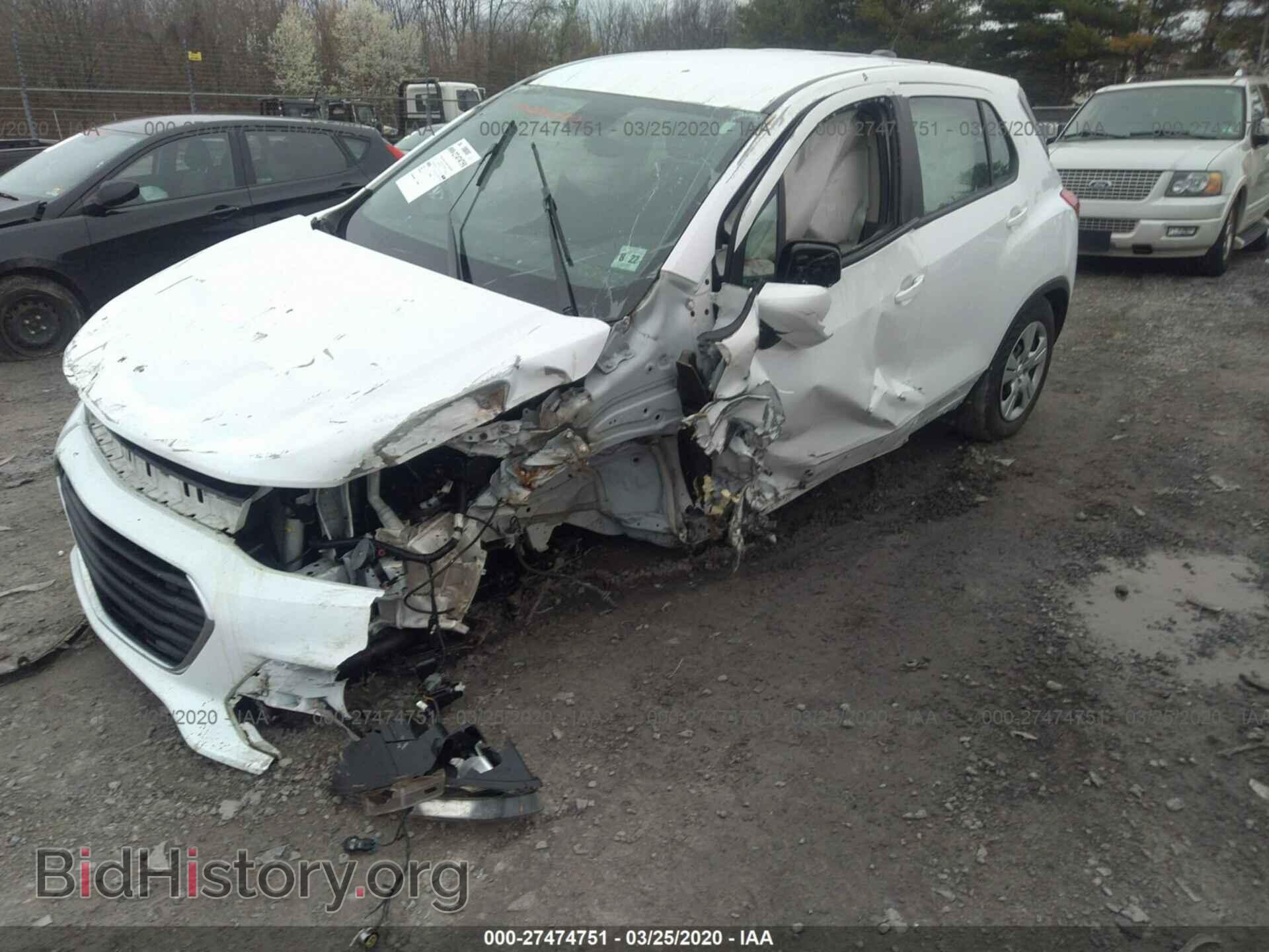 2017 CHEVROLET TRAX - VIN: 3GNCJKSB0HL272672 - Фото 6