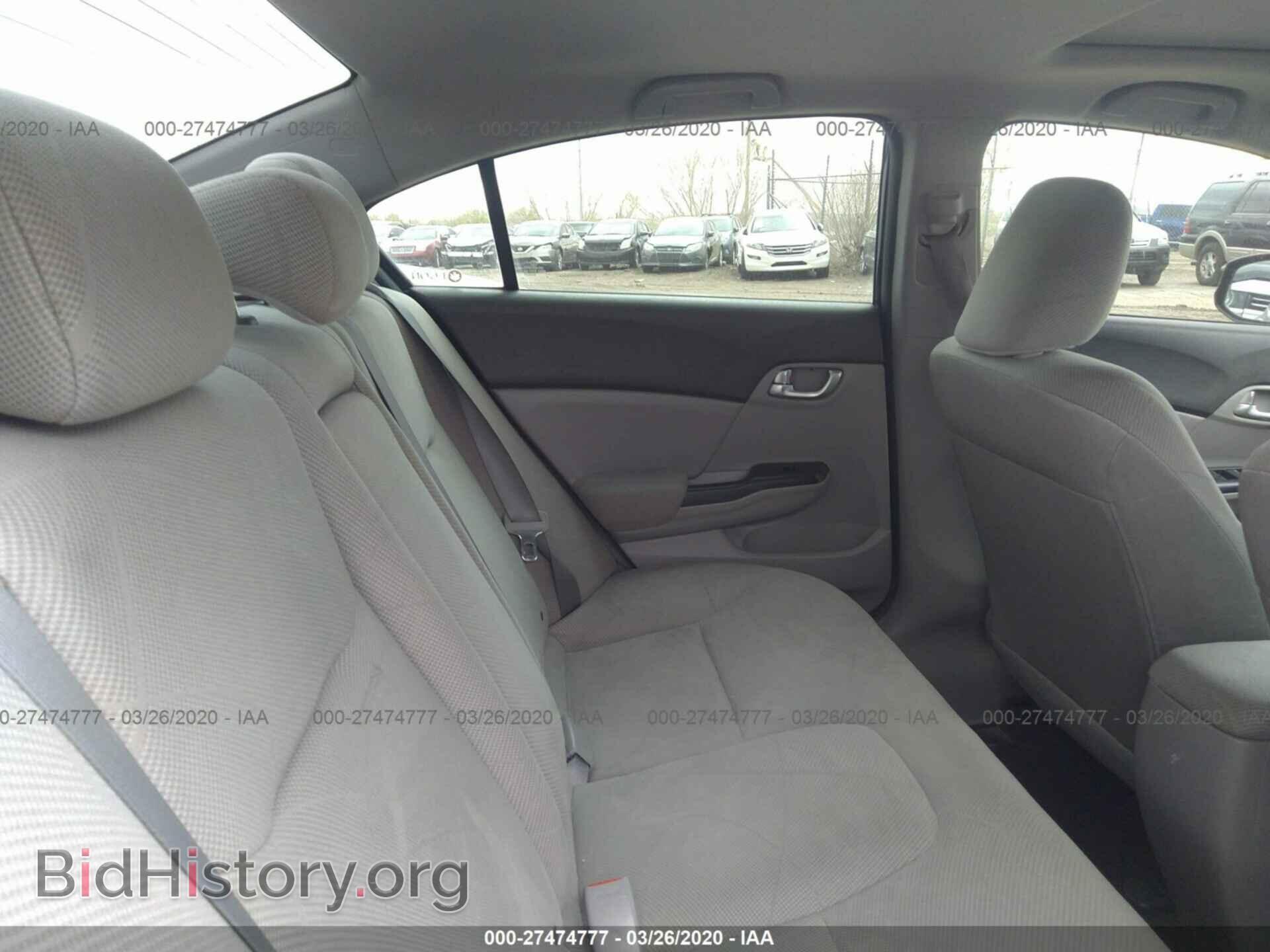 2012 HONDA CIVIC - VIN: 2HGFB2F80CH335984 - Photo 8