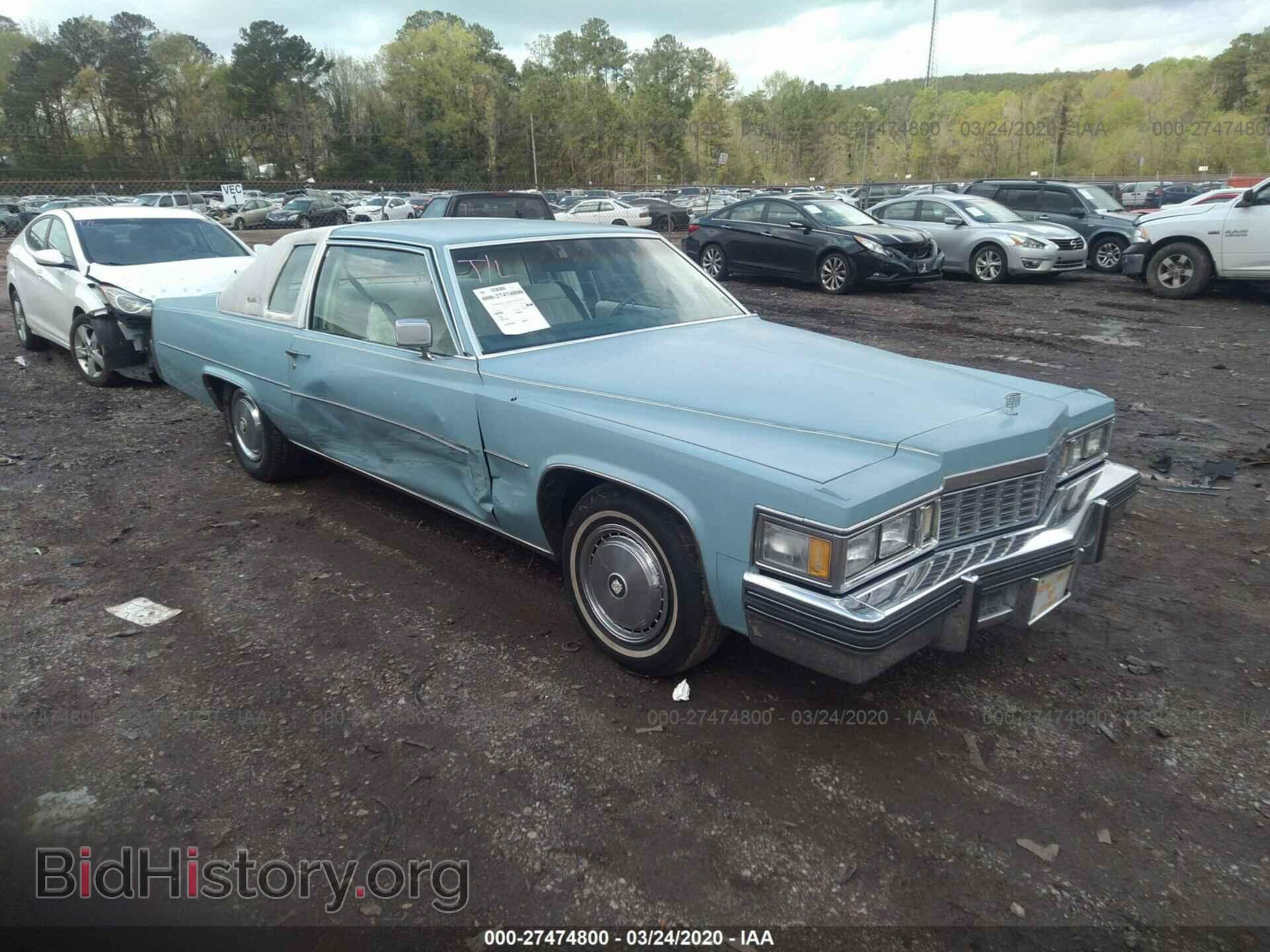 Фотография 00006D47S7E646505 - CADILLAC DEVILLE 1977
