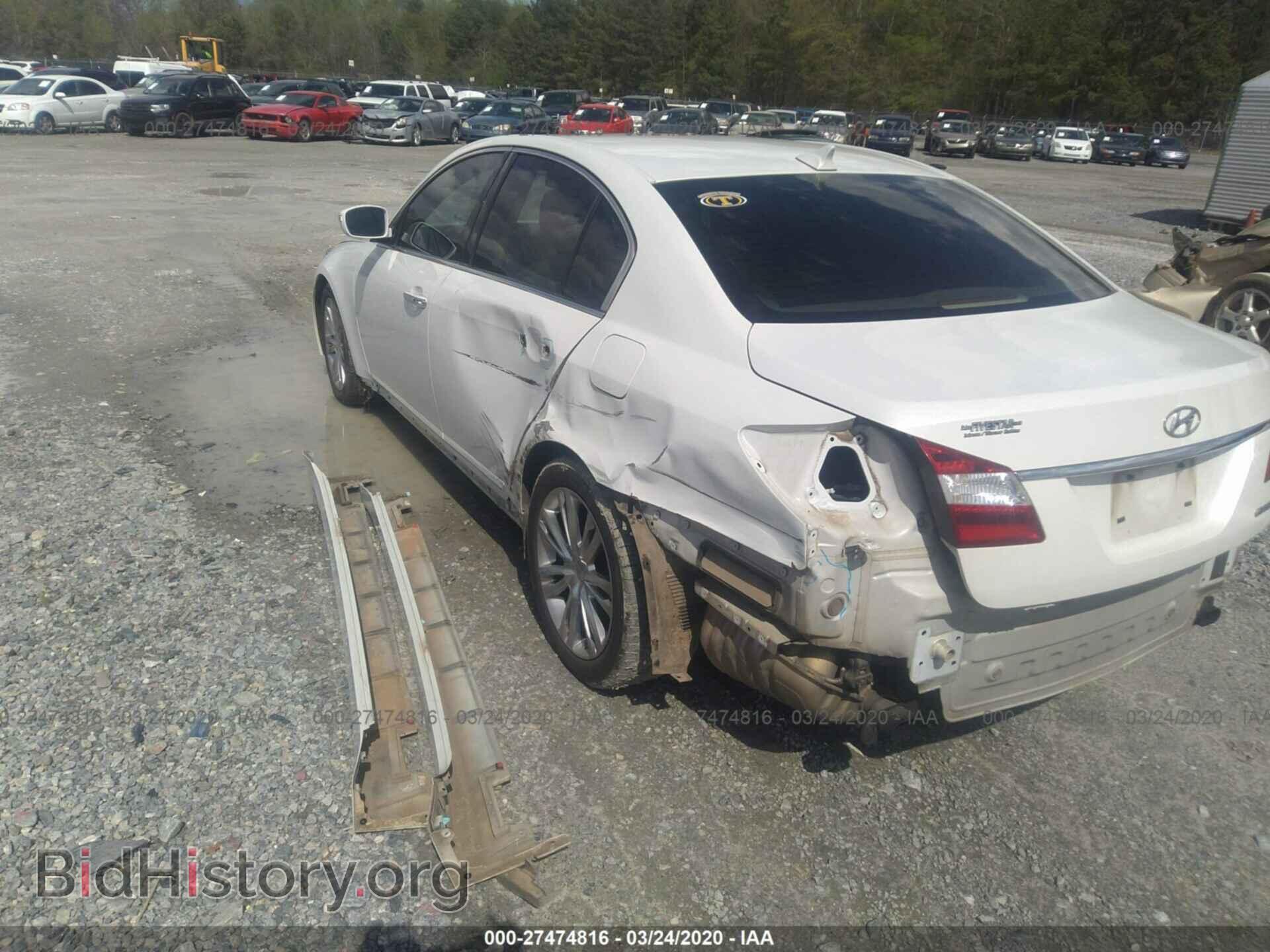 2012 HYUNDAI GENESIS - VIN: KMHGC4DD4CU185561 - Фото 3