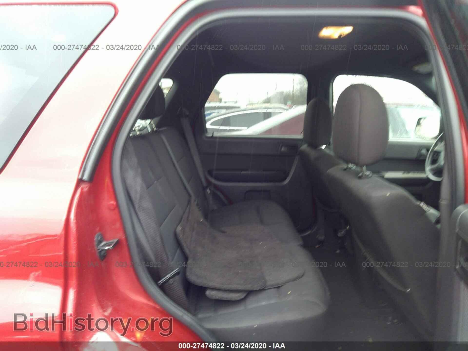 2011 FORD ESCAPE - VIN: 1FMCU9D75BKA37948 - Фото 8