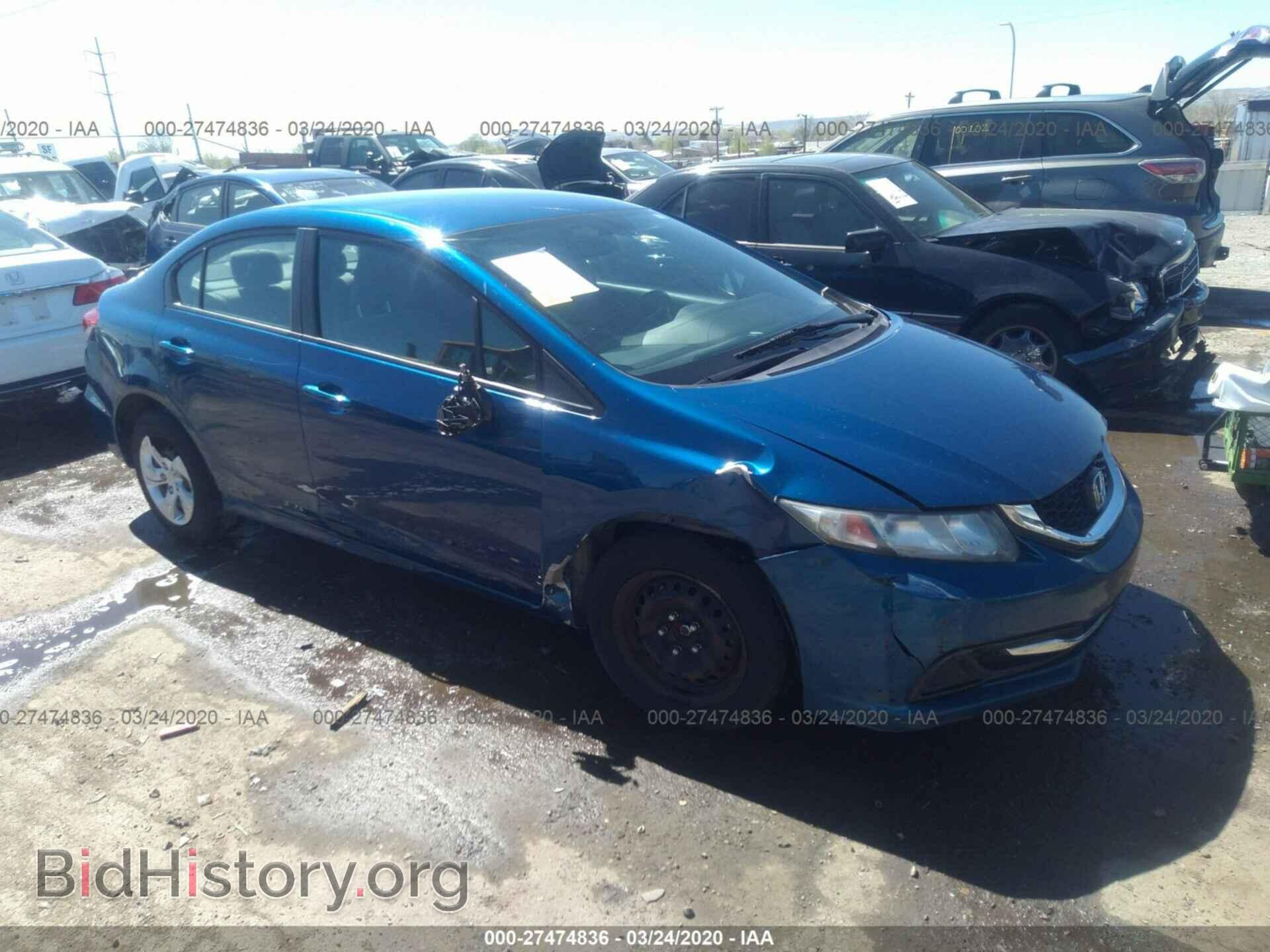 Фотография 19XFB2F5XDE014455 - HONDA CIVIC 2013