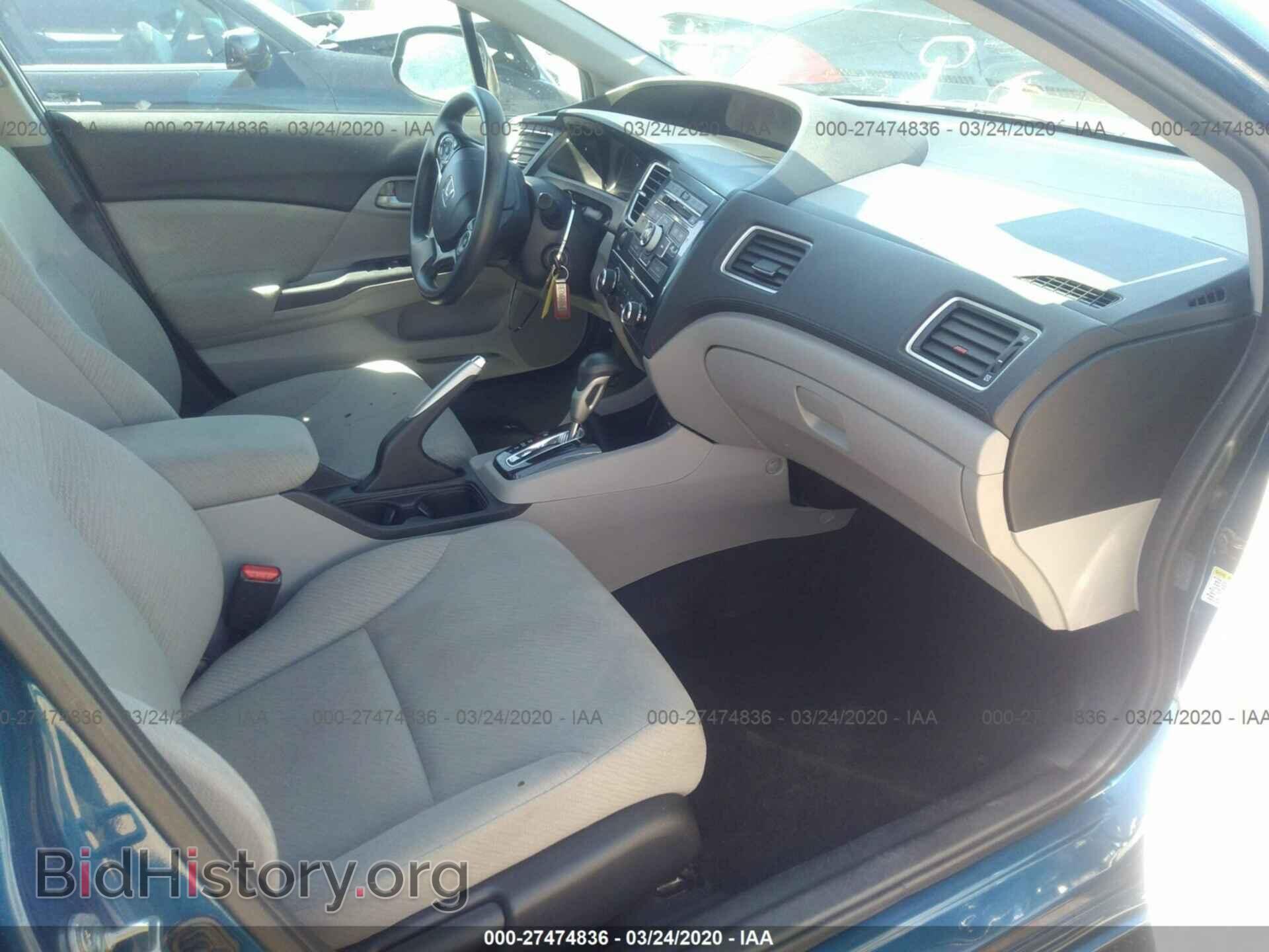 2013 HONDA CIVIC - VIN: 19XFB2F5XDE014455 - Фото 5