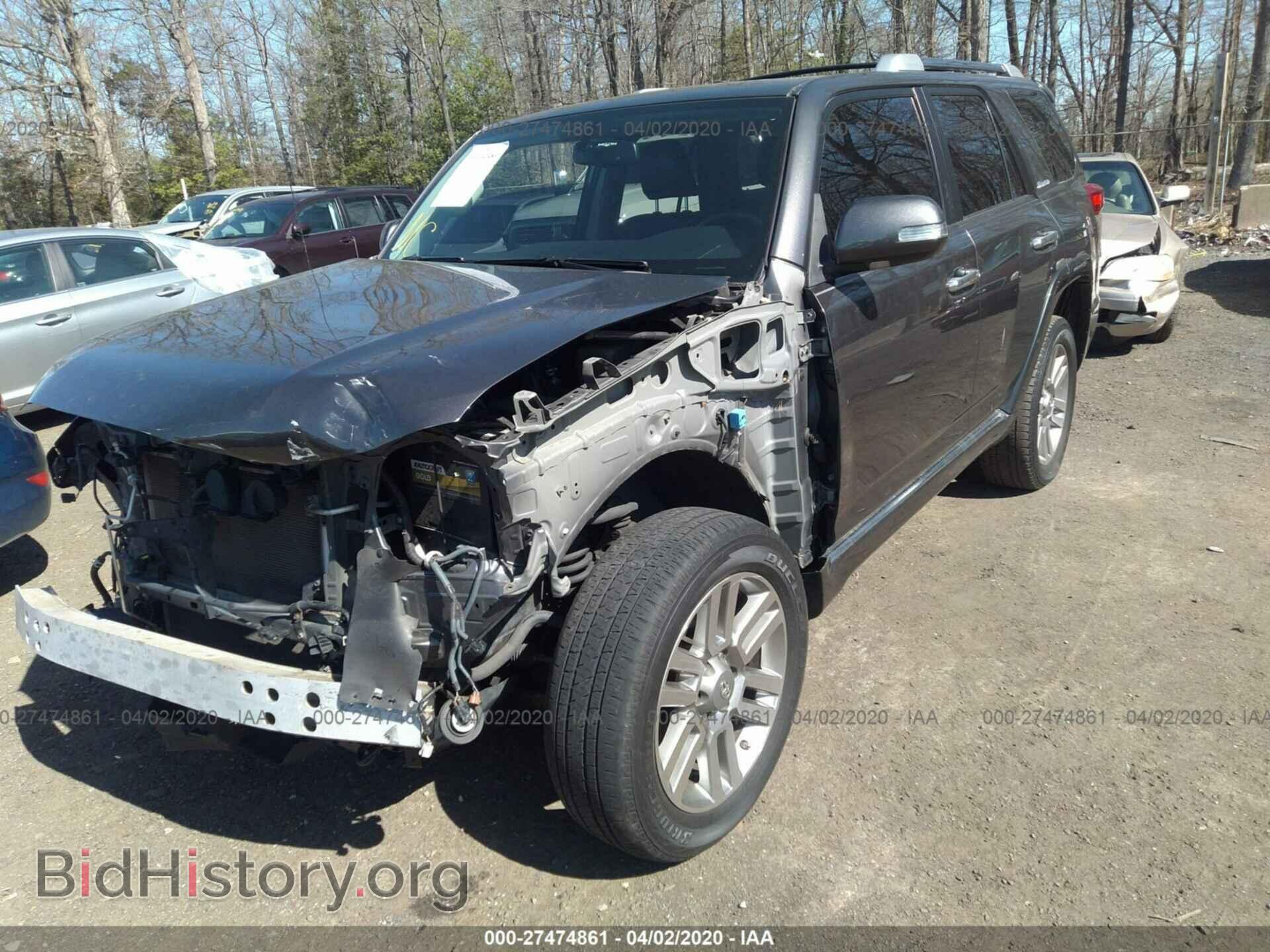 2012 TOYOTA 4RUNNER - VIN: JTEBU5JR6C5108018 - Фото 2