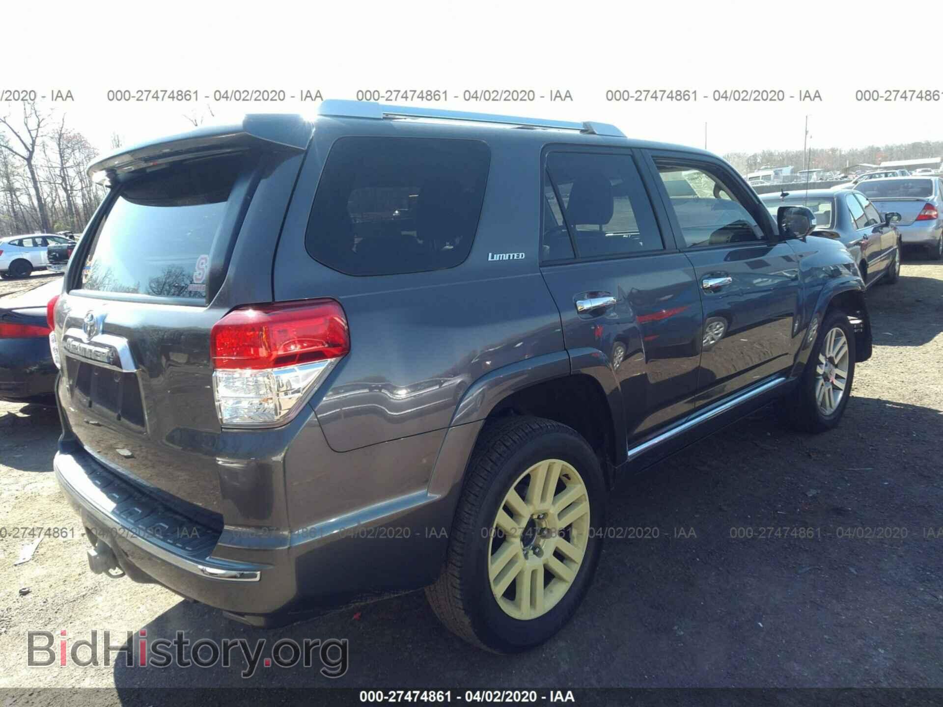 2012 TOYOTA 4RUNNER - VIN: JTEBU5JR6C5108018 - Фото 4