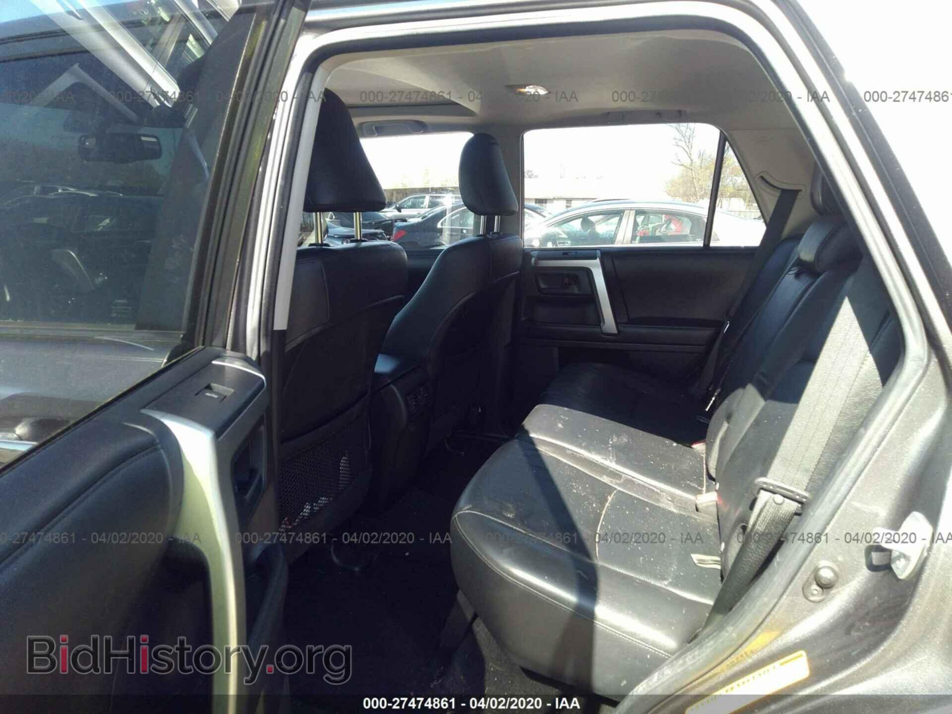 2012 TOYOTA 4RUNNER - VIN: JTEBU5JR6C5108018 - Фото 8