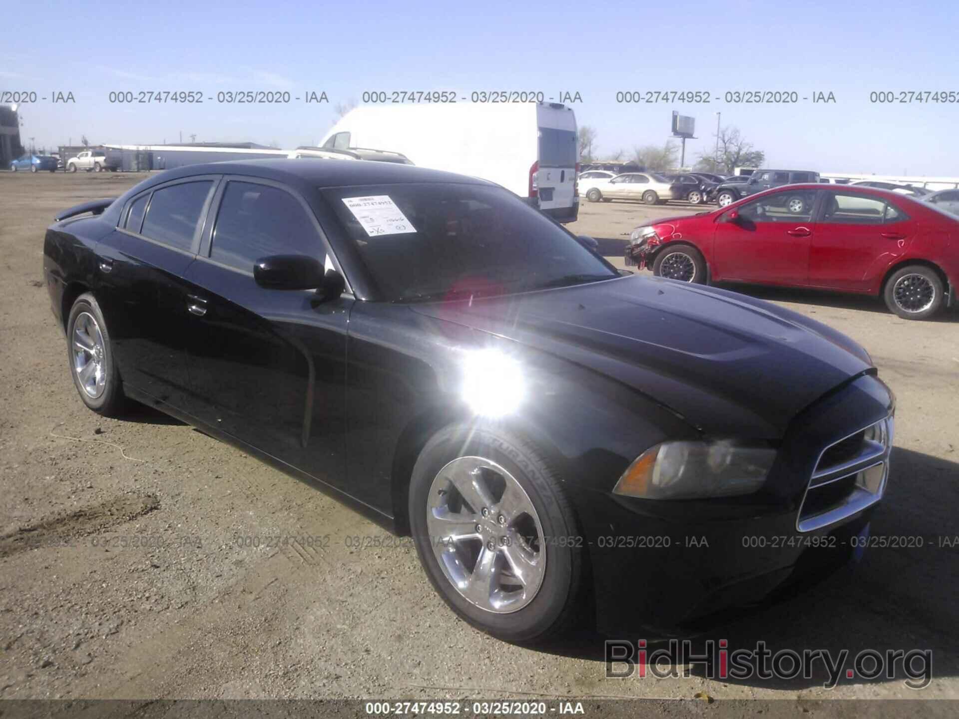 Photo 2C3CDXBG3DH526245 - DODGE CHARGER 2013