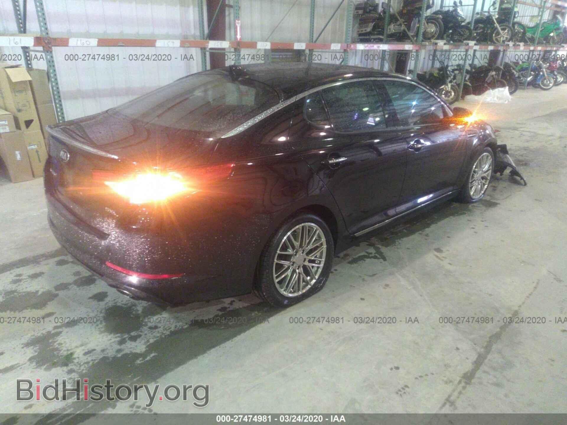 2013 KIA OPTIMA - VIN: 5XXGR4A64DG198830 - Фото 4
