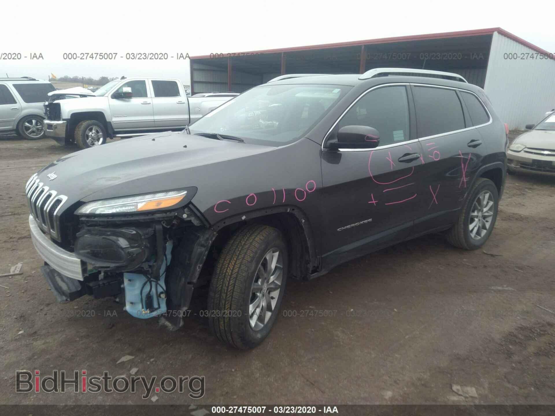 2018 JEEP CHEROKEE - VIN: 1C4PJMDB7JD501427 - Фото 2