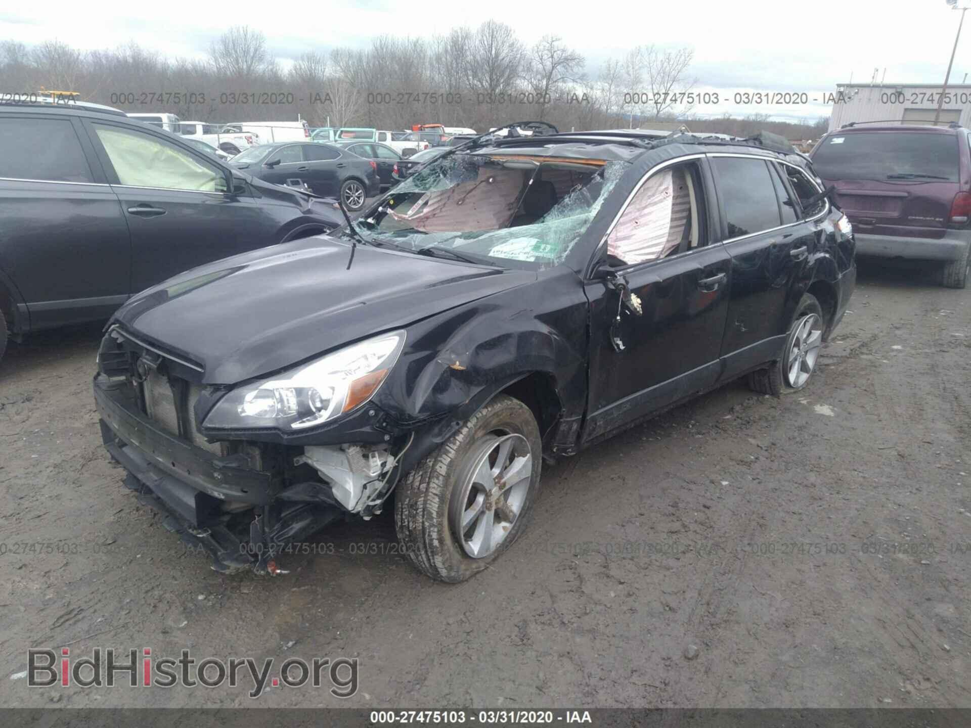 2013 SUBARU OUTBACK - VIN: 4S4BRBSC9D3206130 - Фото 2