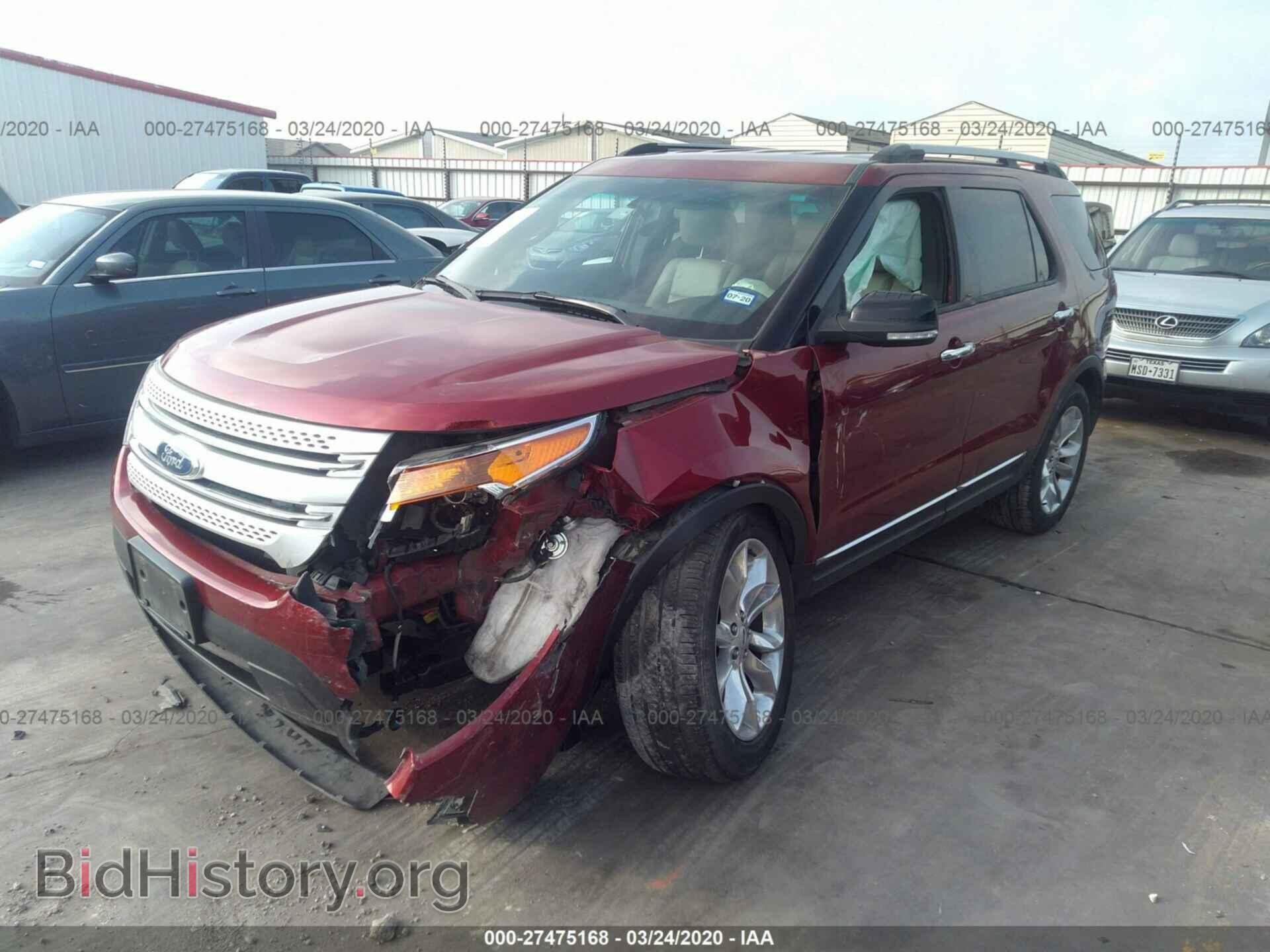 2014 FORD EXPLORER - VIN: 1FM5K7D82EGA07860 - Фото 2