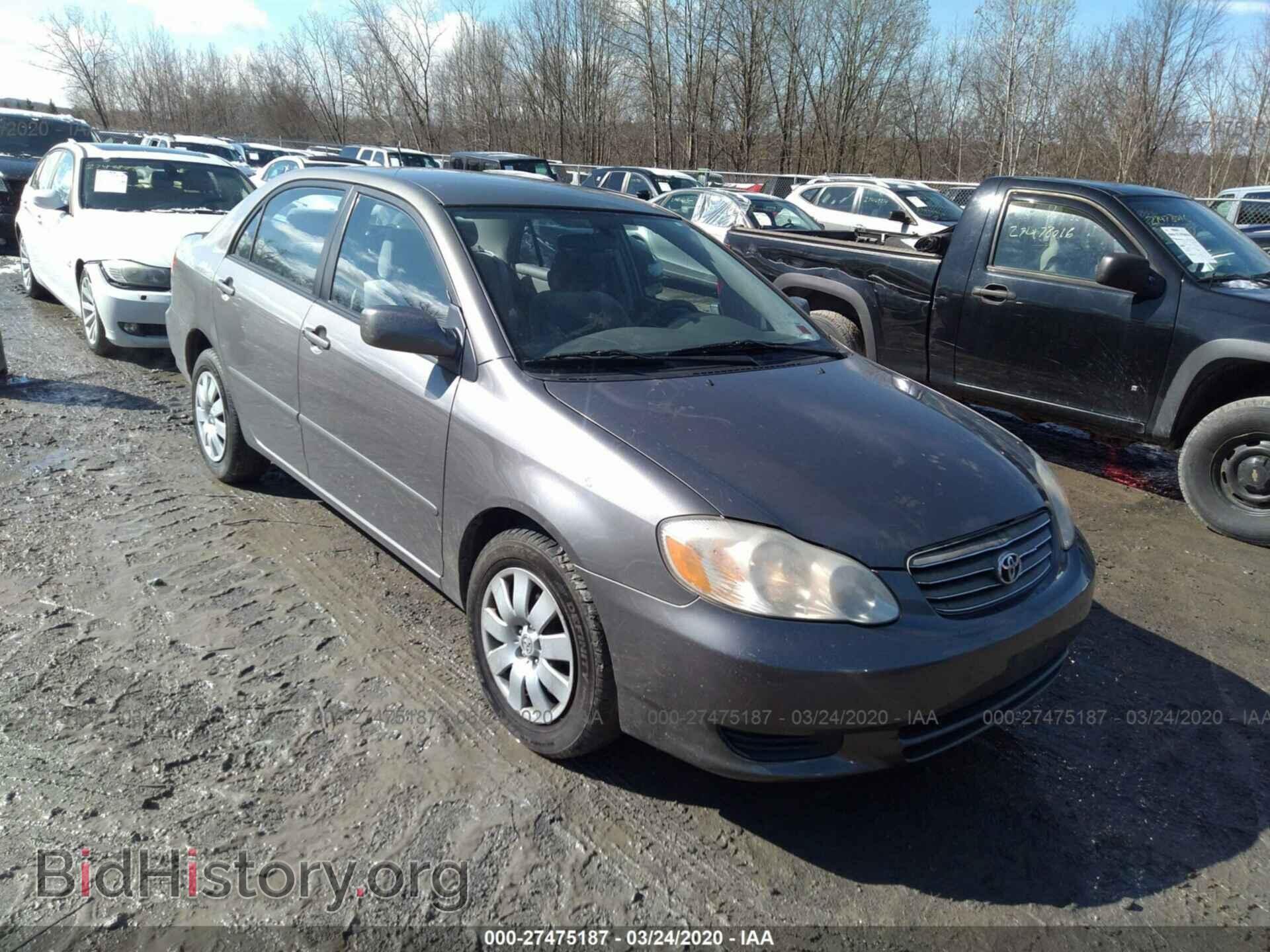 Фотография 2T1BR38E93C148657 - TOYOTA COROLLA 2003