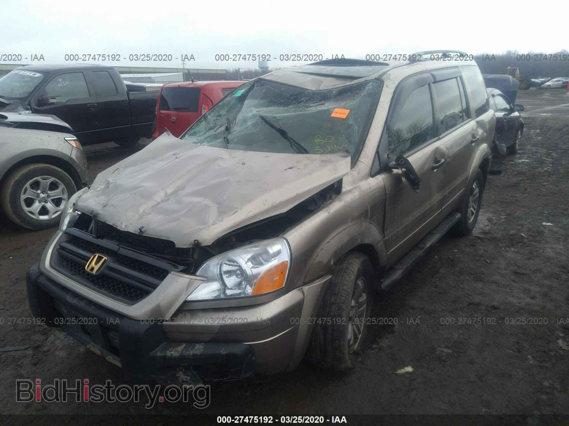 2005 HONDA PILOT - VIN: 2HKYF18555H535231 - Фото 2