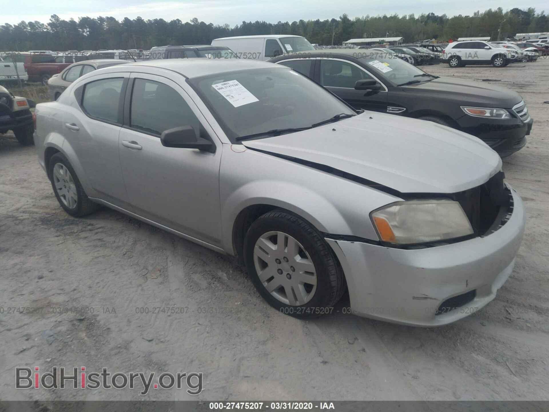 Photo 1B3BD4FB5BN598865 - DODGE AVENGER 2011