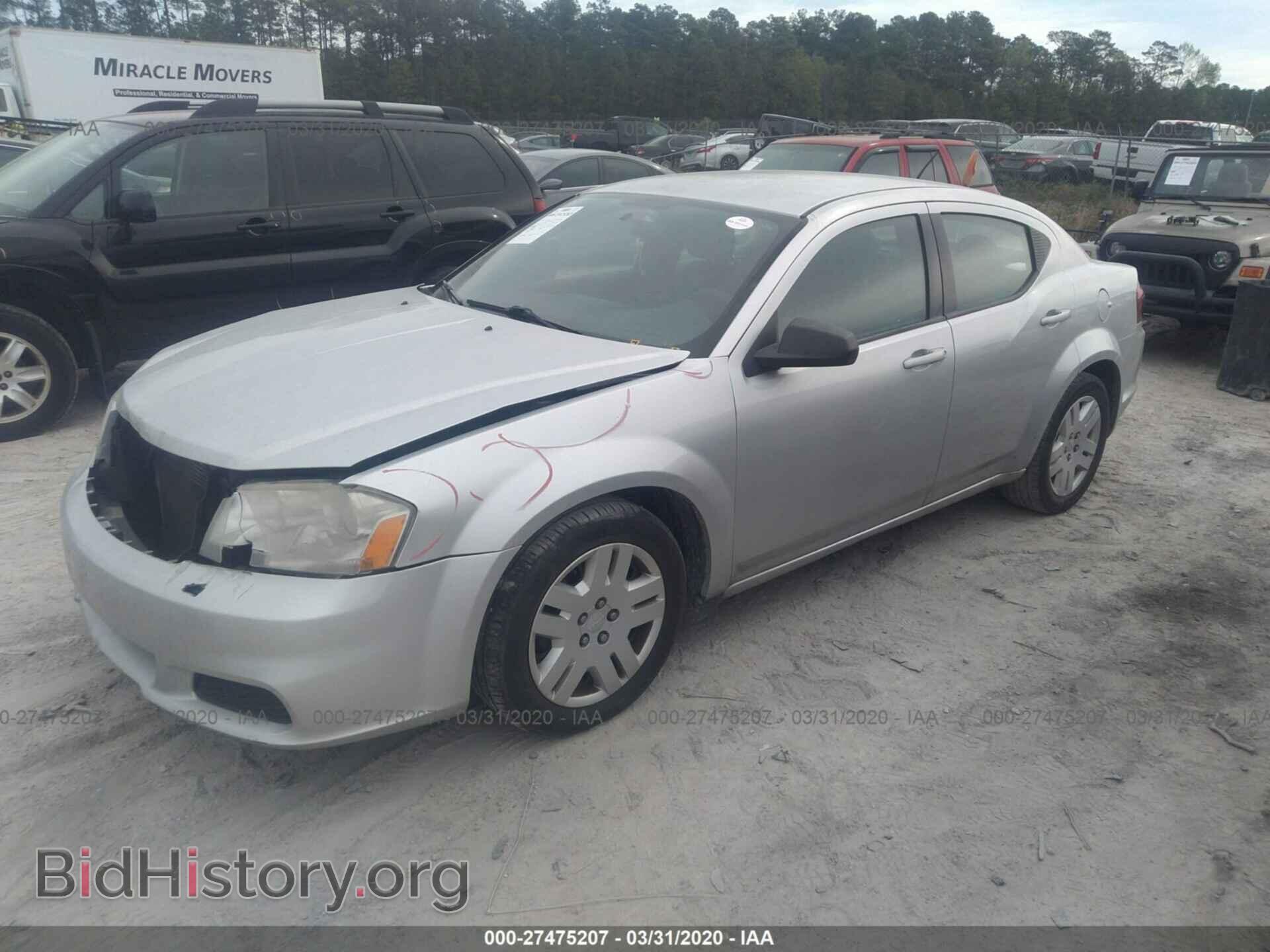 2011 DODGE AVENGER - VIN: 1B3BD4FB5BN598865 - Фото 2
