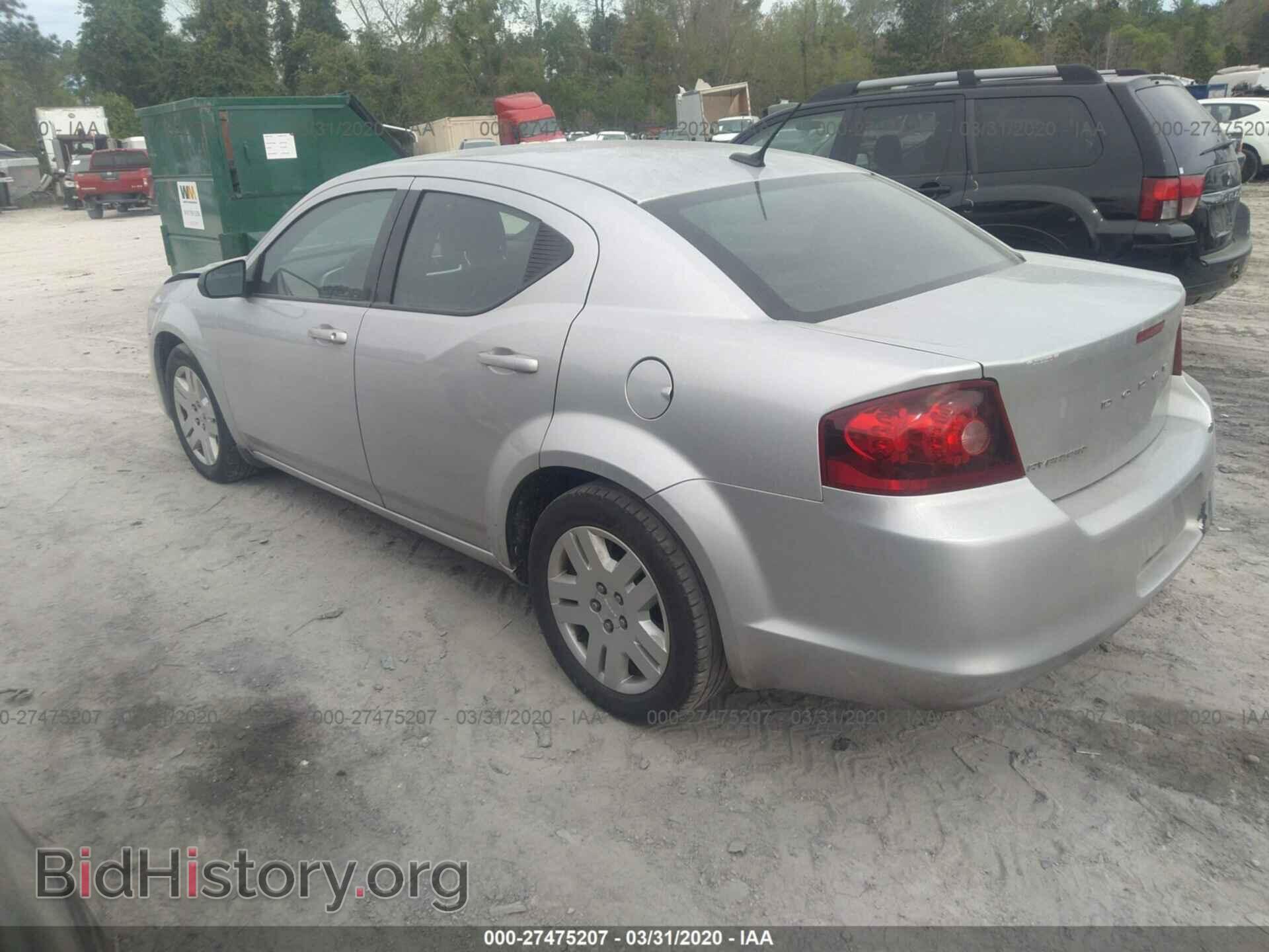 2011 DODGE AVENGER - VIN: 1B3BD4FB5BN598865 - Фото 3
