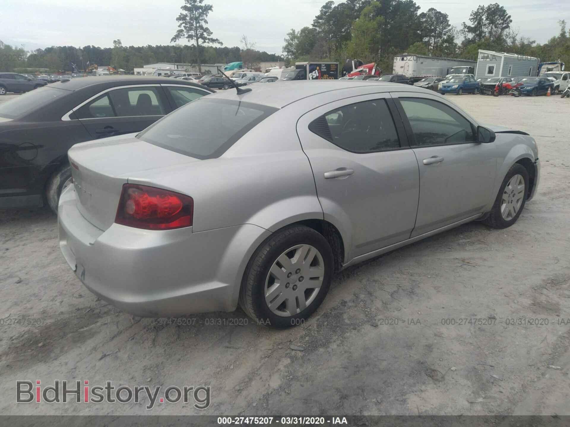 2011 DODGE AVENGER - VIN: 1B3BD4FB5BN598865 - Фото 4
