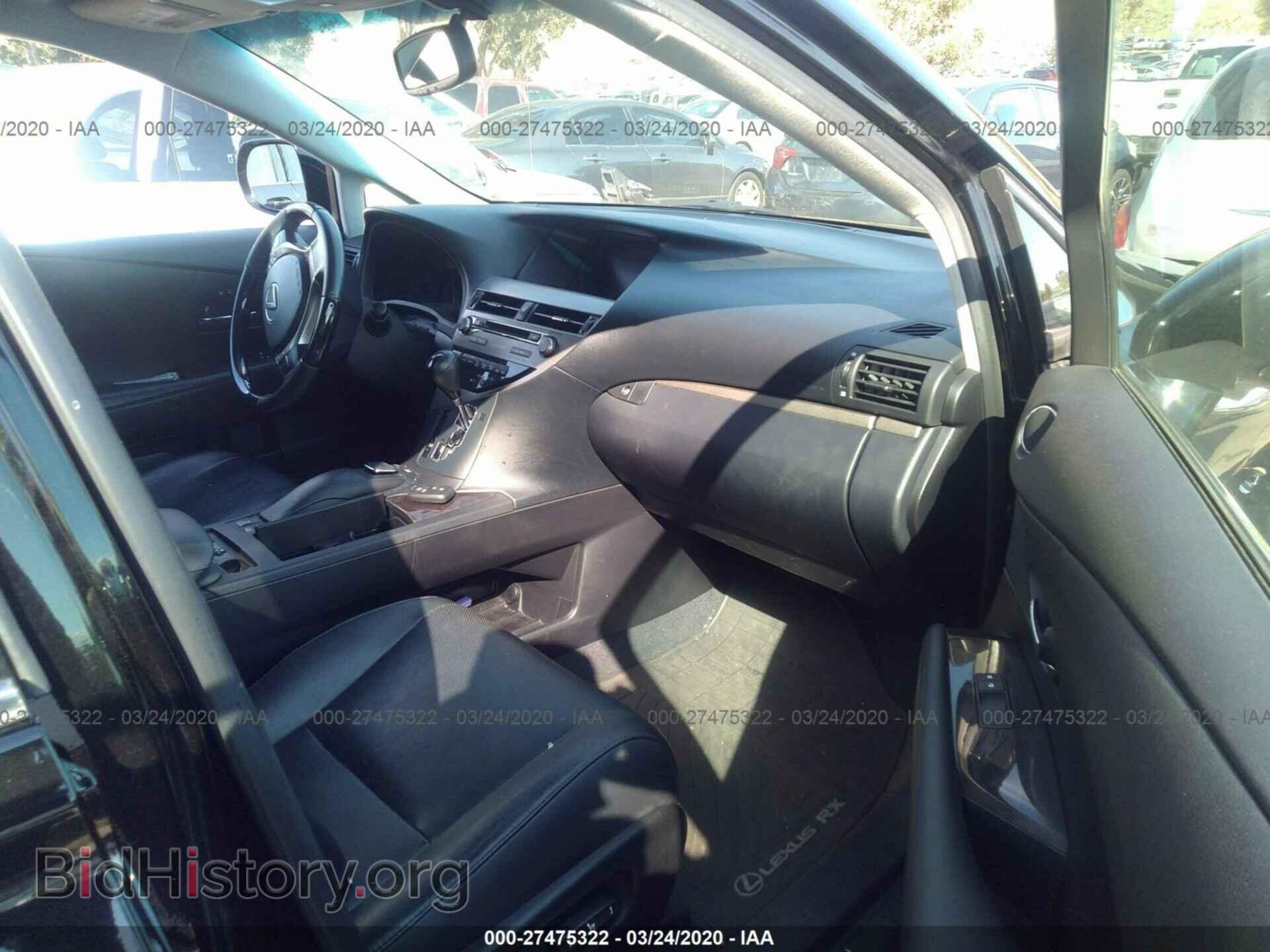 2013 LEXUS RX - VIN: 2T2ZK1BA2DC124310 - Фото 5