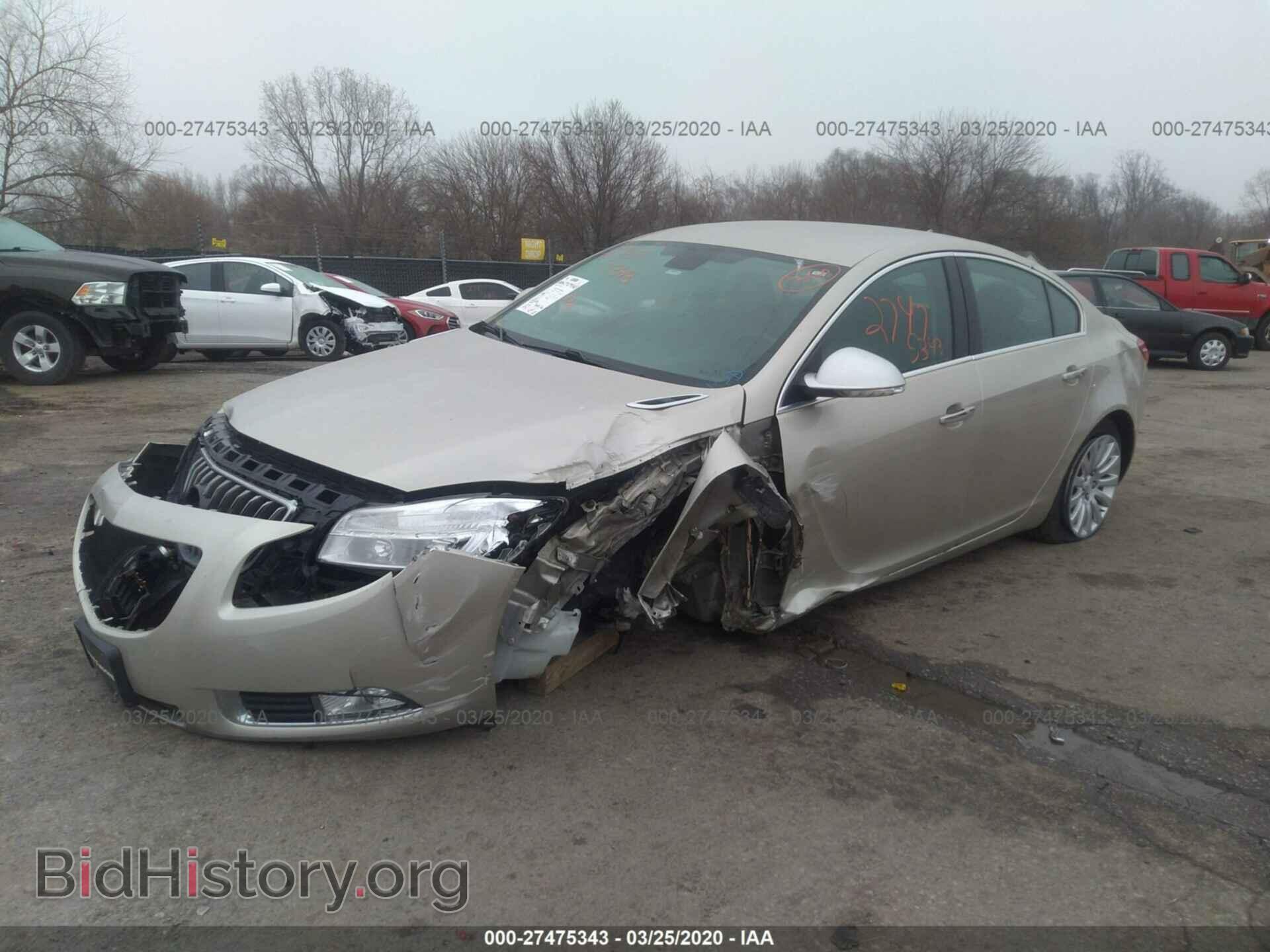 2013 BUICK REGAL - VIN: 2G4GS5EV4D9211610 - Фото 2